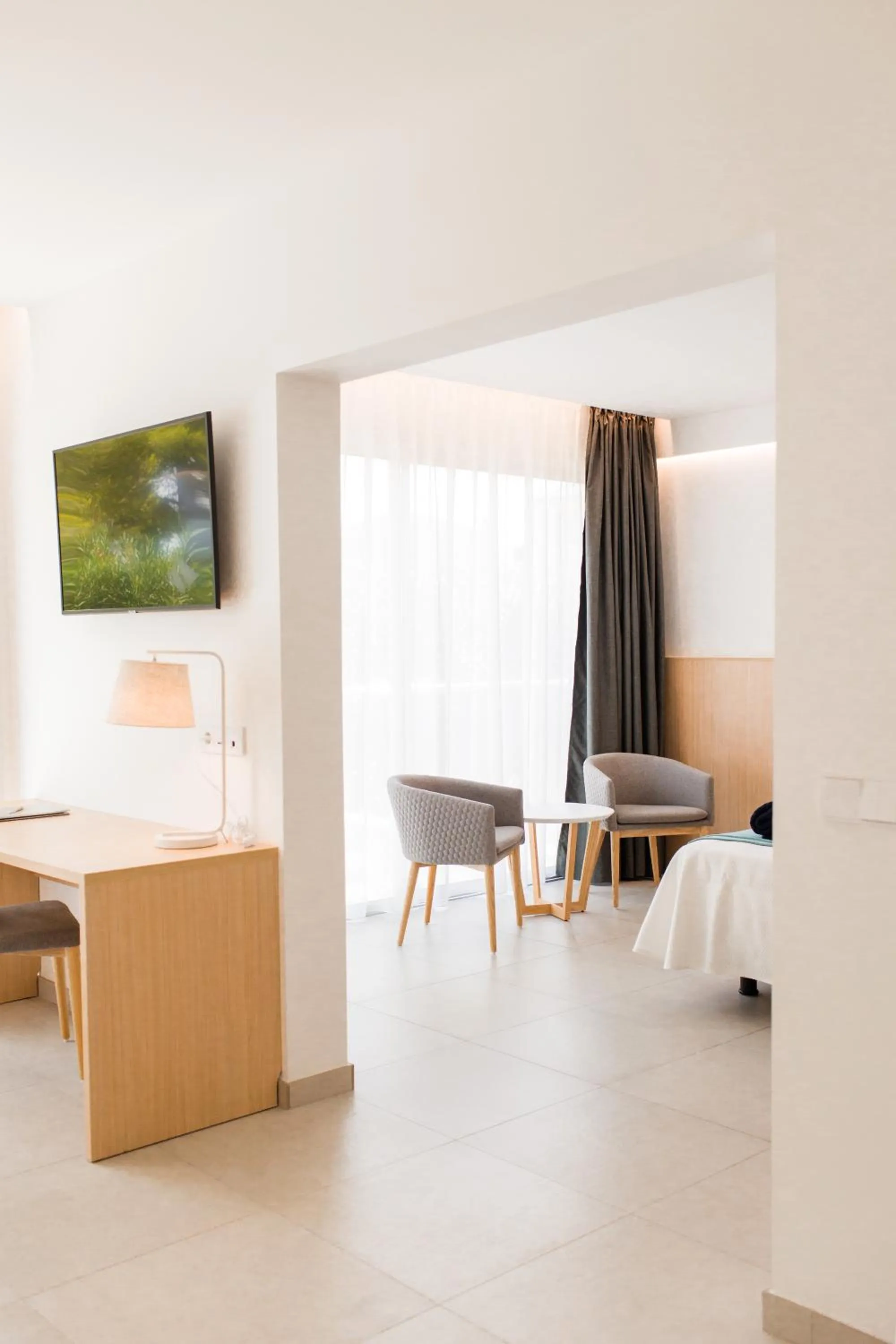 Living room, Bed in Gran Sagitario