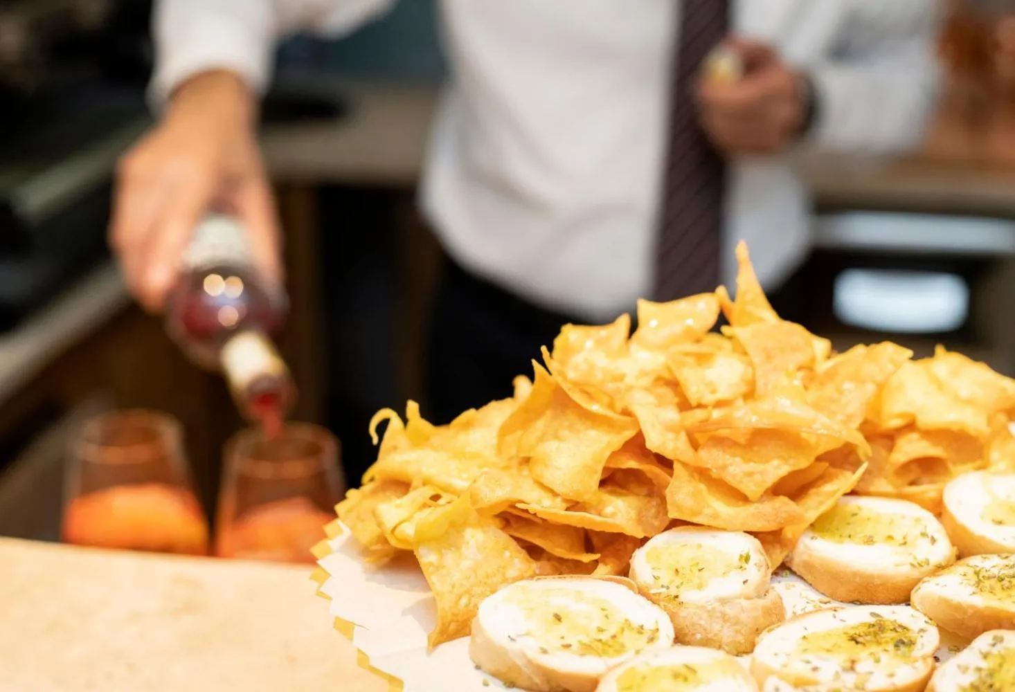 Lounge or bar in Hotel Andreaneri