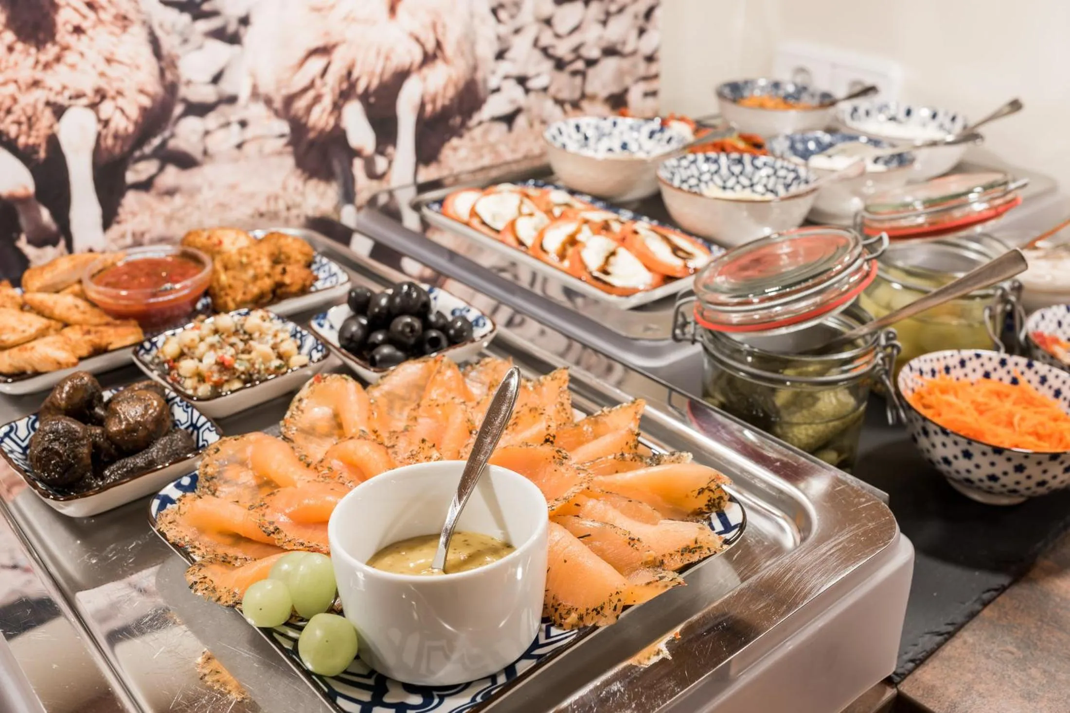 Continental breakfast in Hotel Pension Fortuna