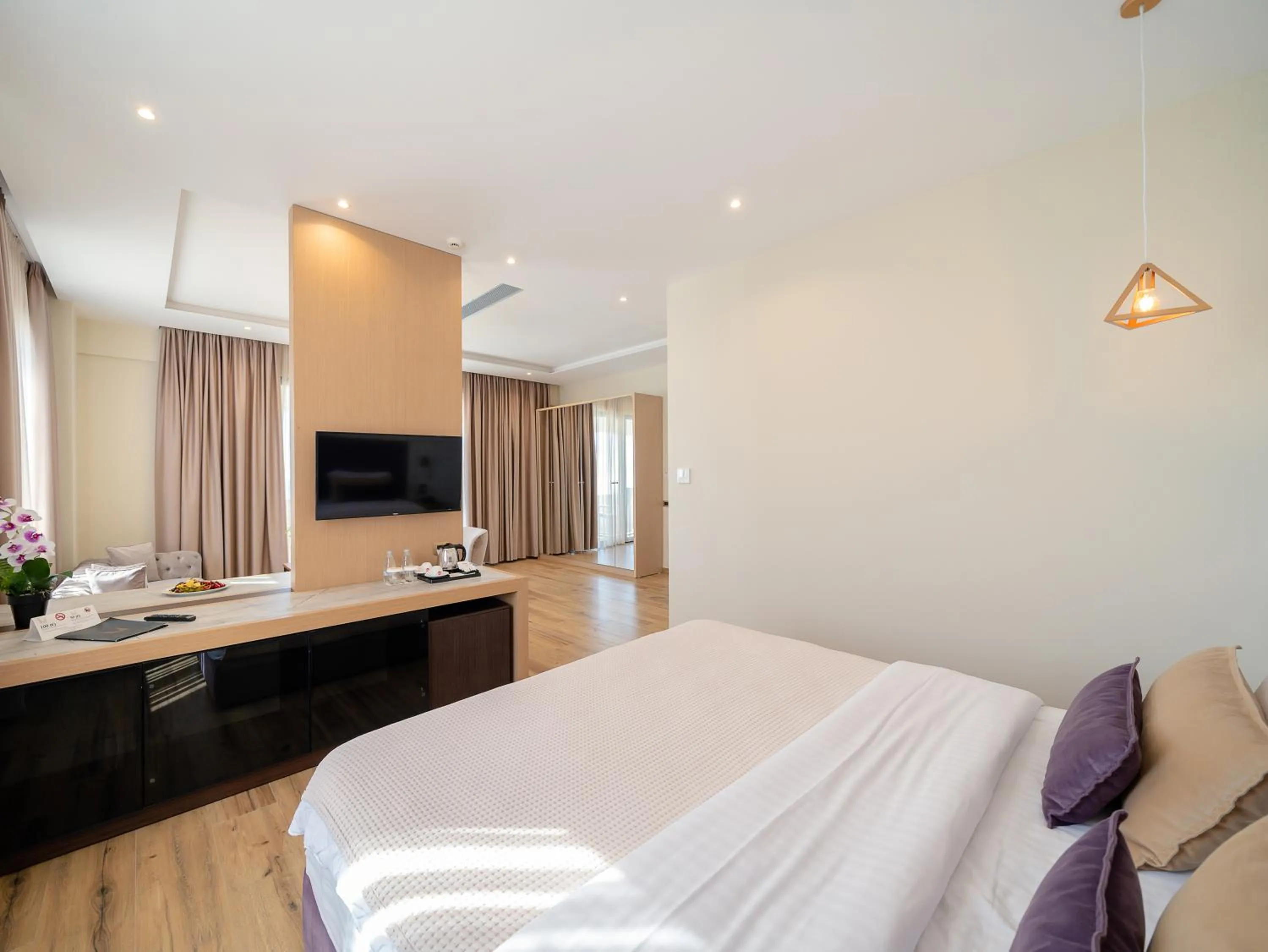 Bed in Gloria Palace Hotel & SPA