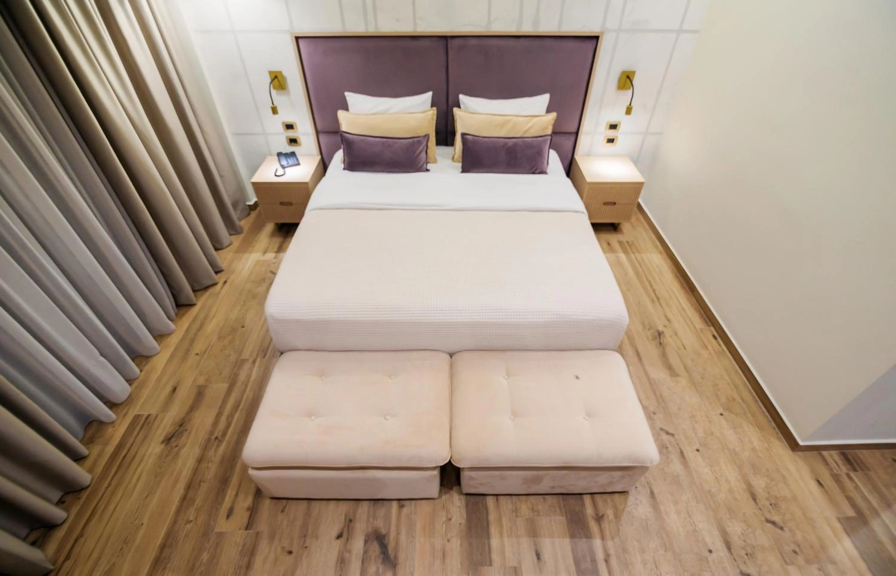 Bed in Gloria Palace Hotel & SPA