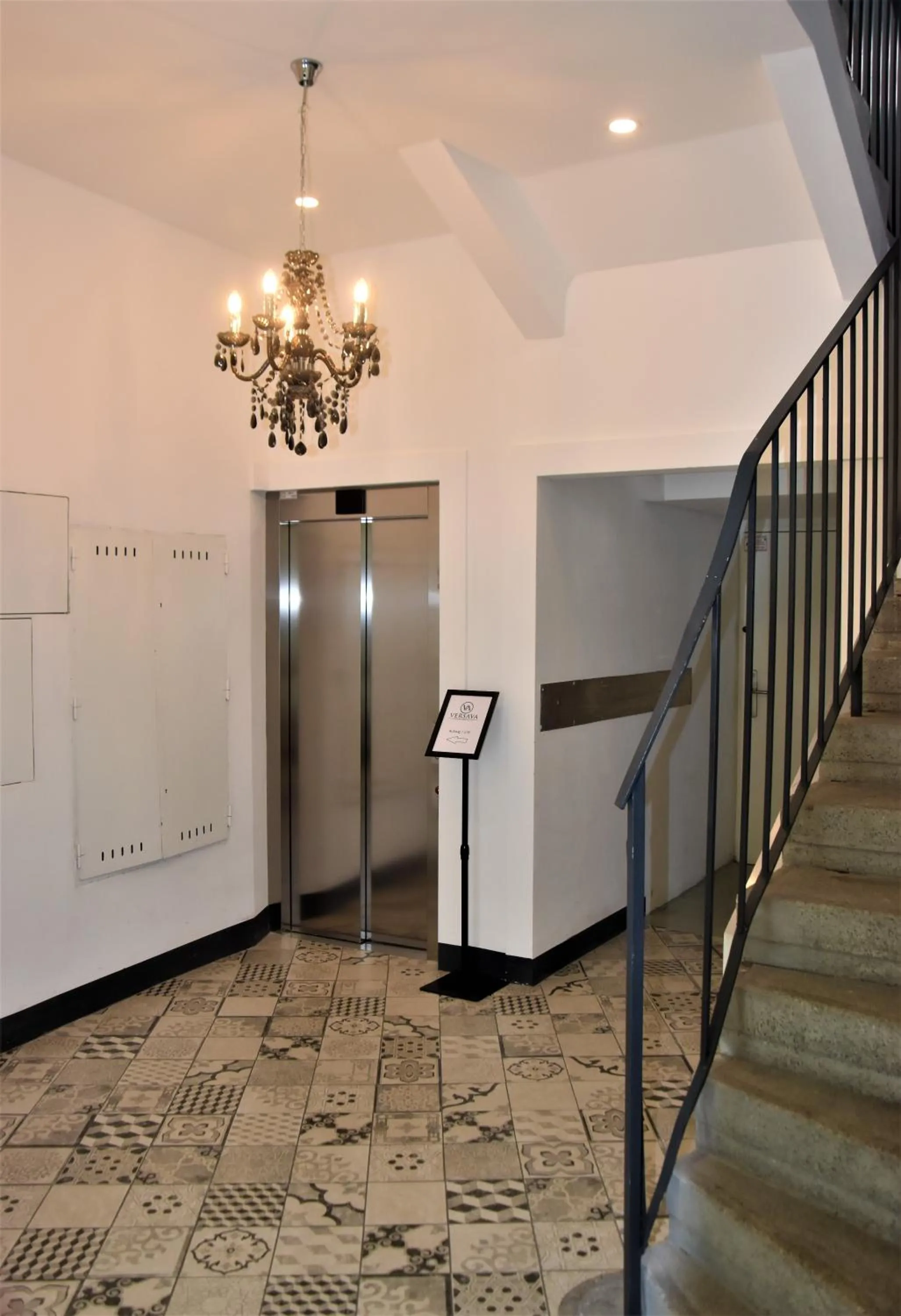 elevator in Versava Apartments