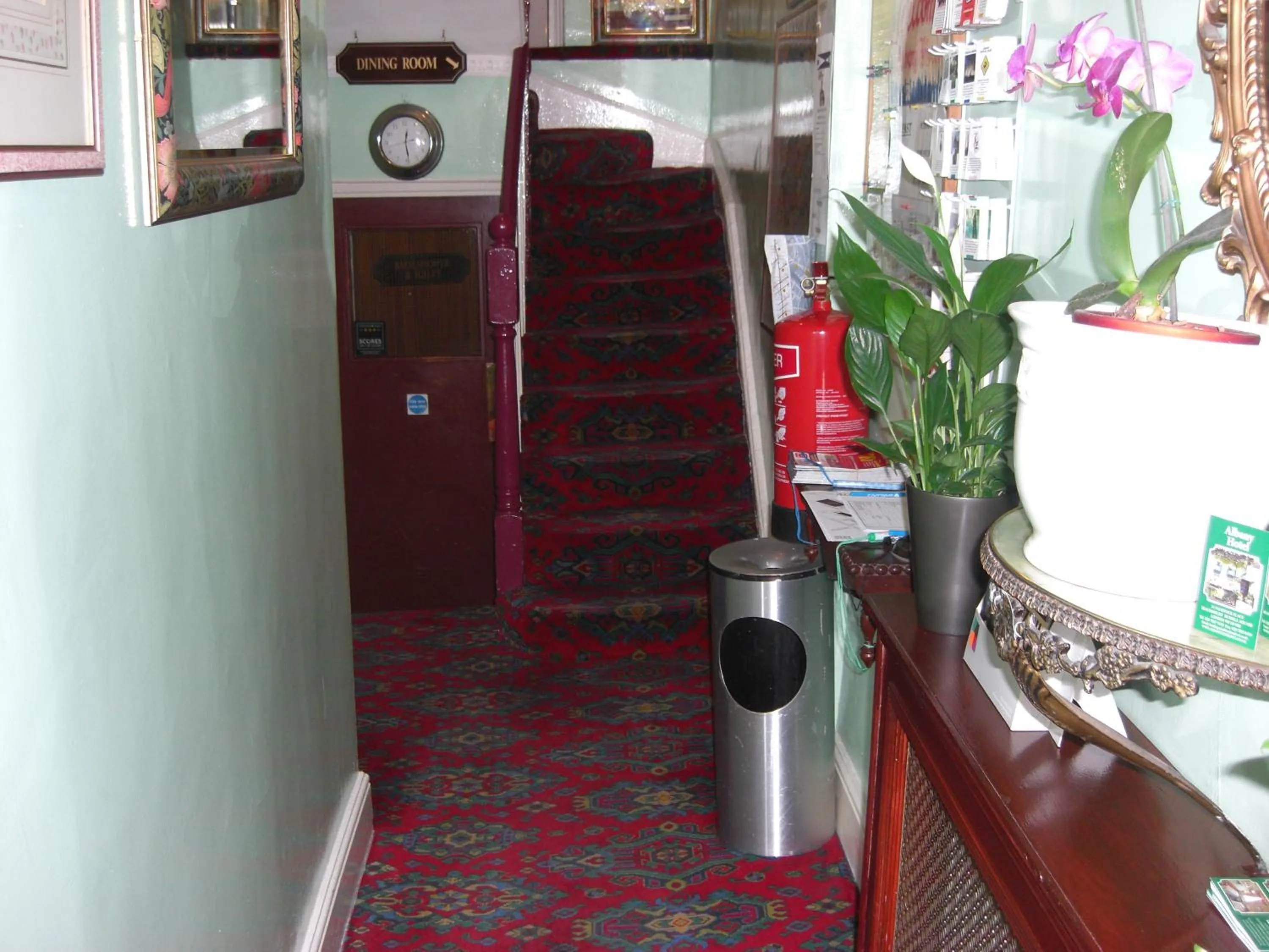 Decorative detail in Albany Hotel