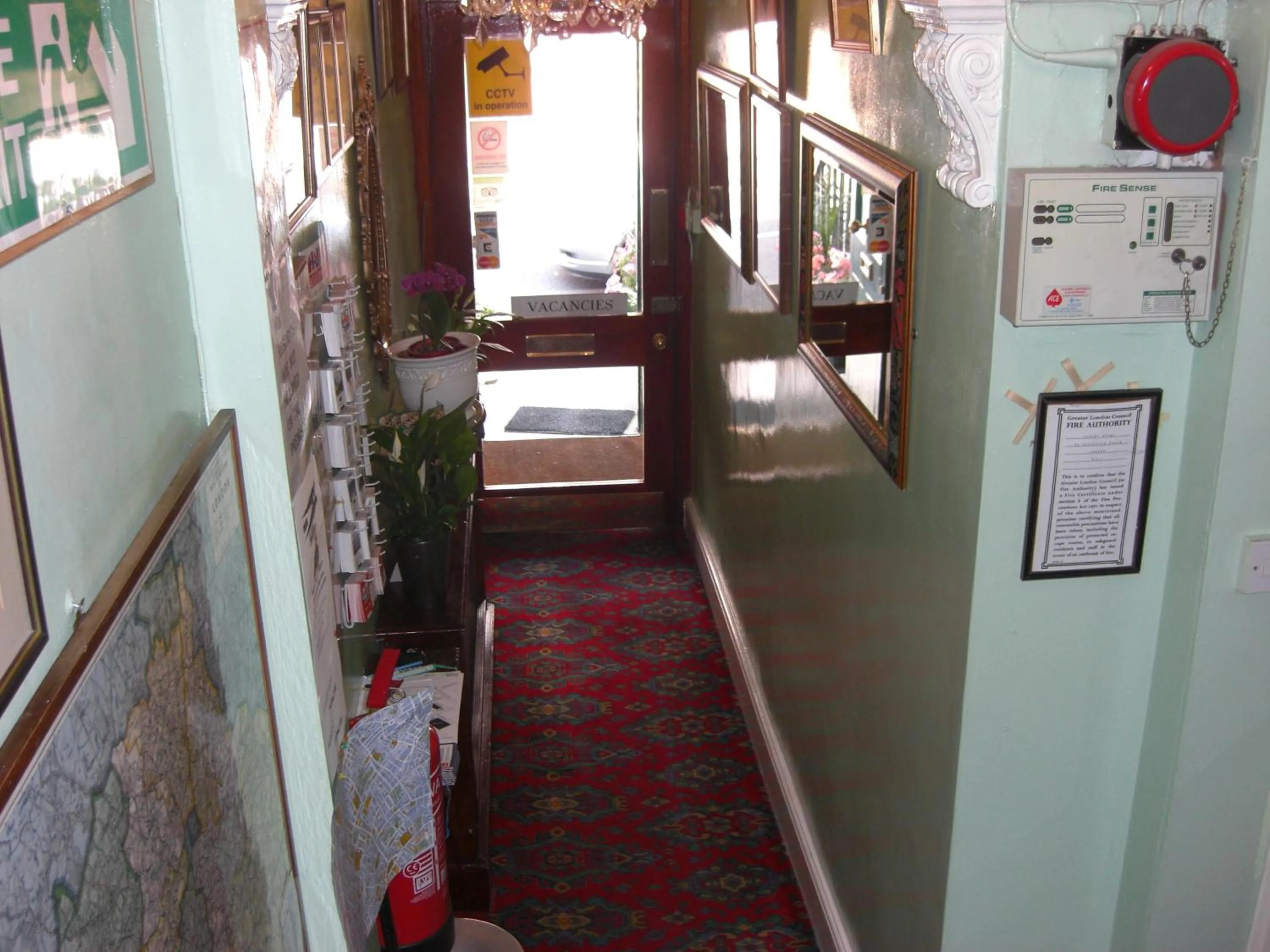 Decorative detail in Albany Hotel