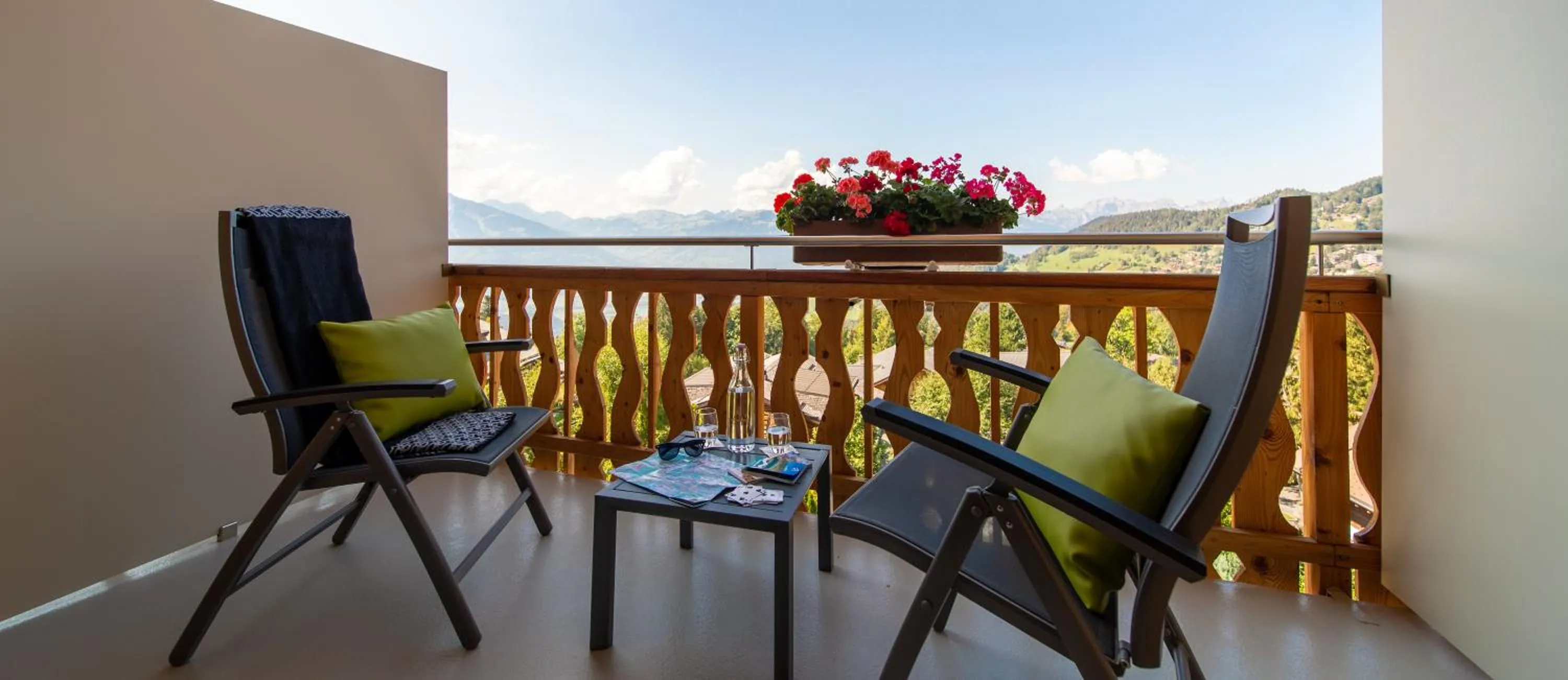 View (from property/room) in VIU Hotel Villars