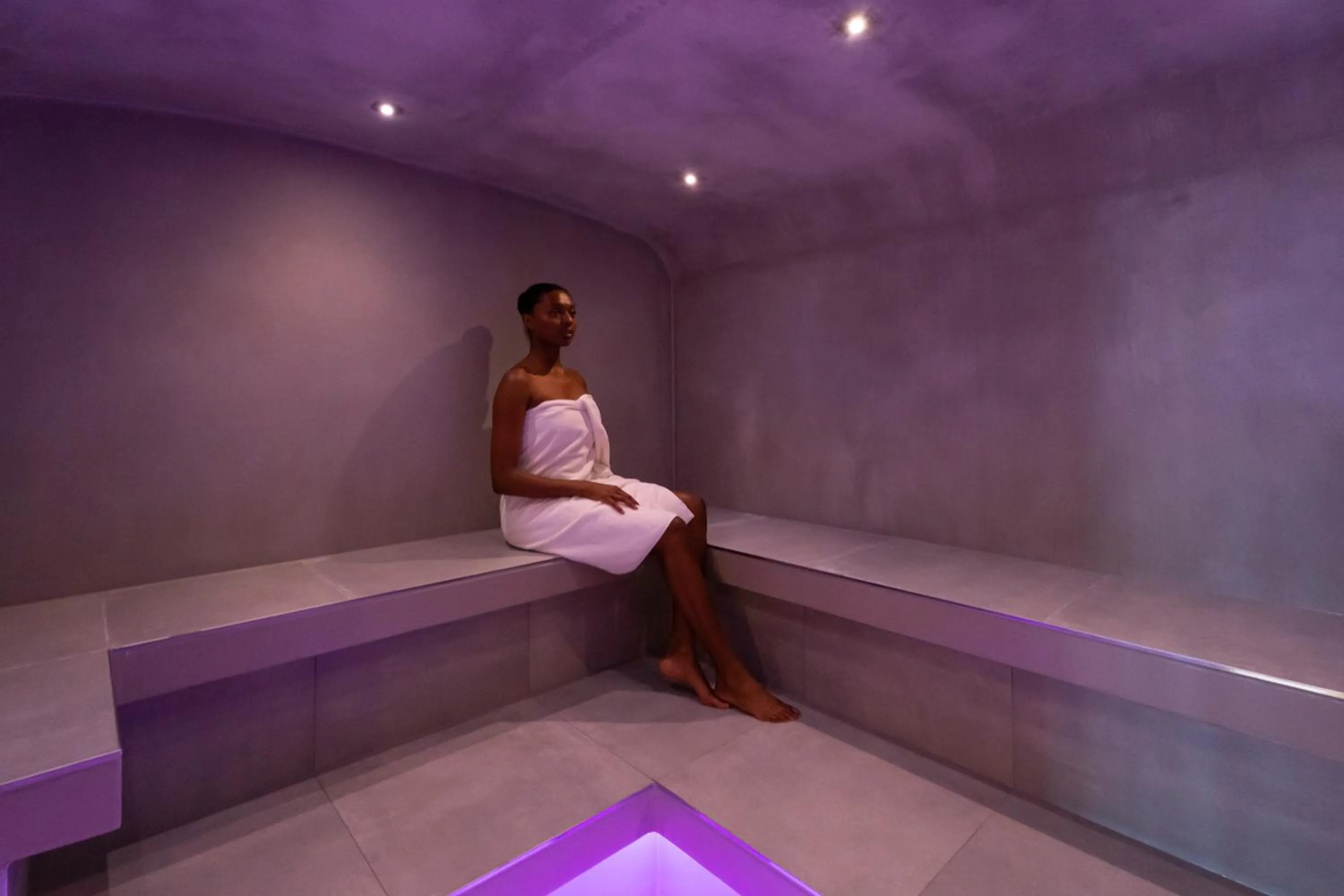 Steam room in VIU Hotel Villars