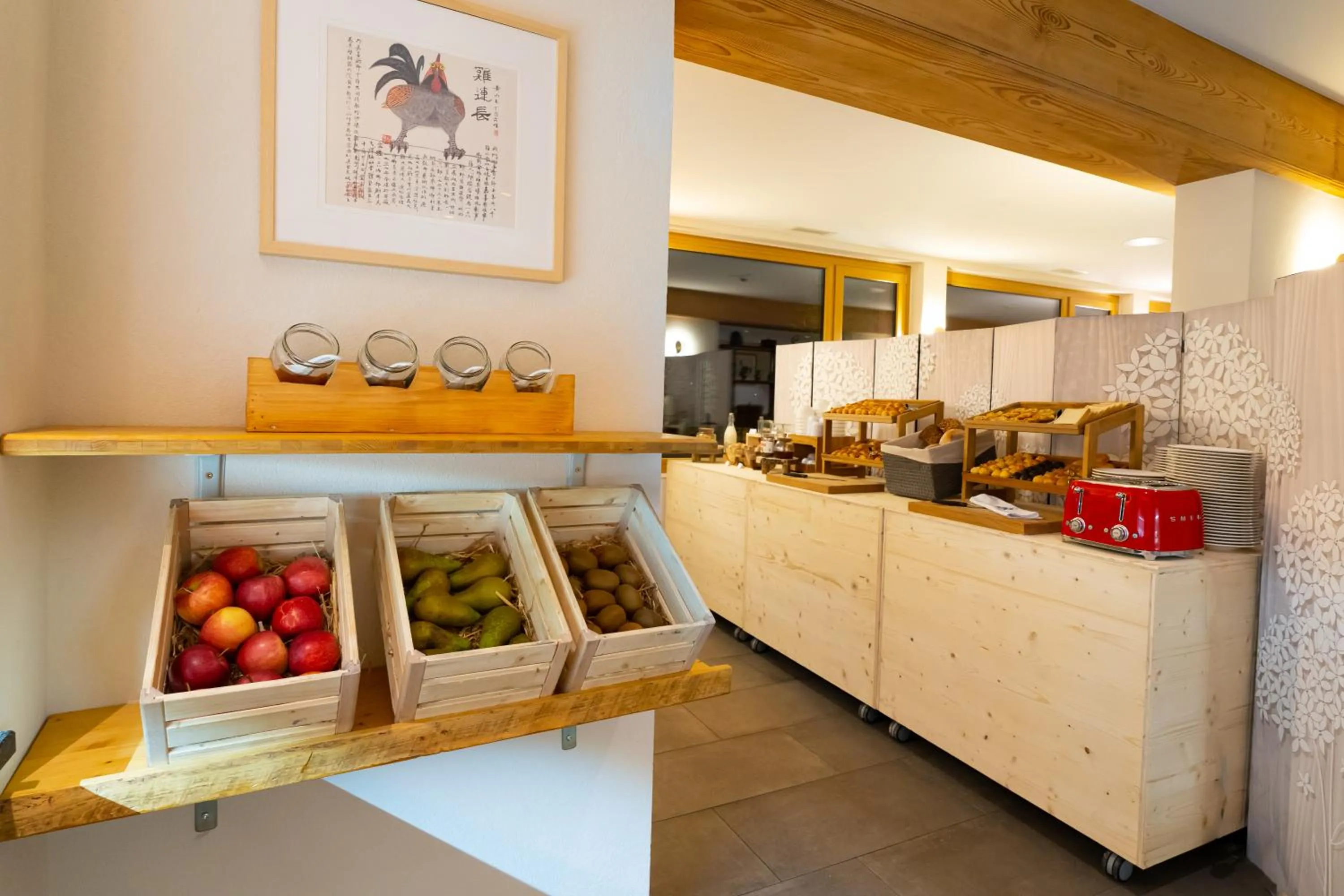 Buffet breakfast in VIU Hotel Villars