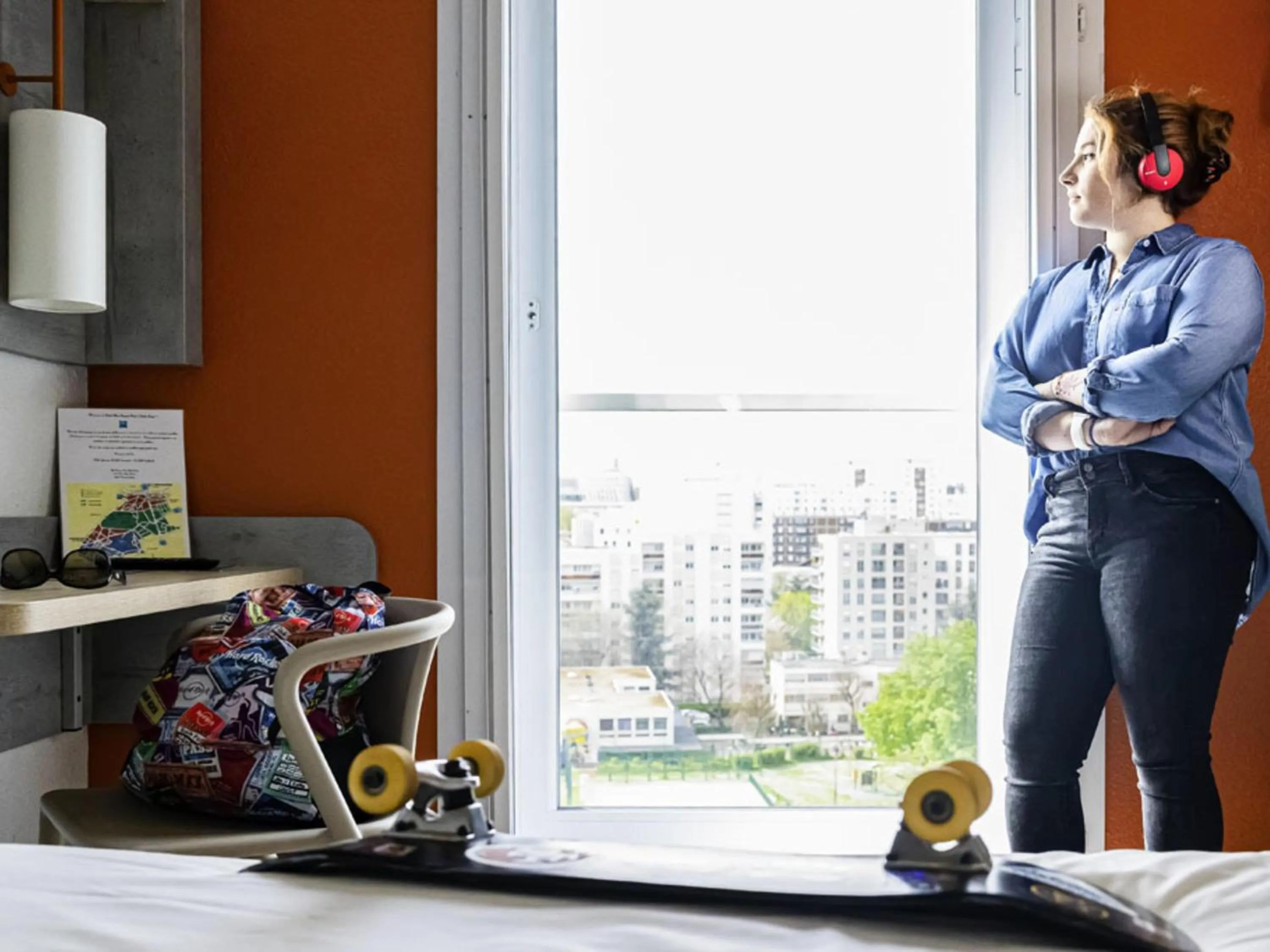 Bedroom in ibis budget Paris Porte d'Italie Ouest