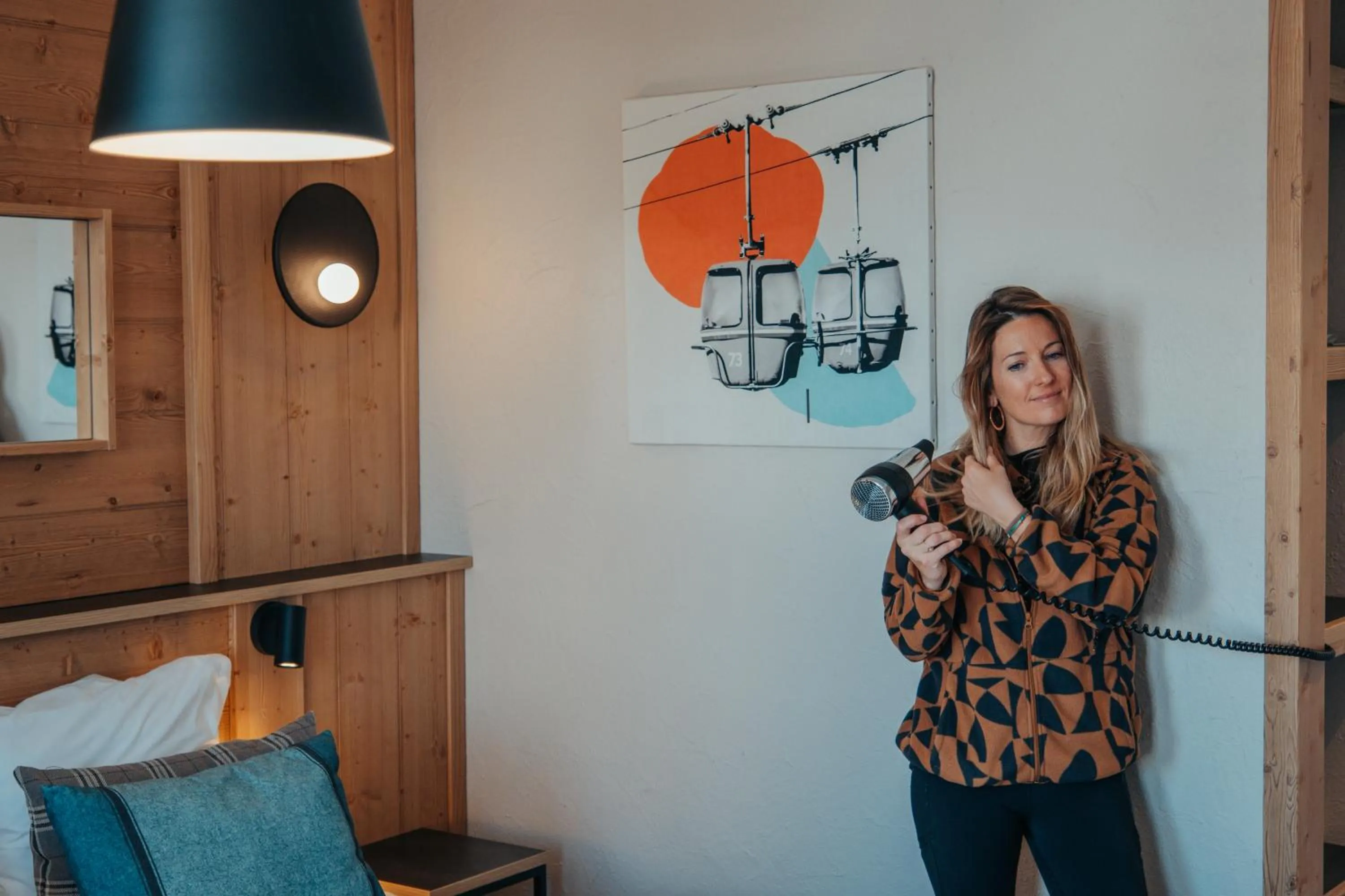 Bed in Hôtel L'Eden des Cimes - Vacances Bleues - Belle Plagne 2100