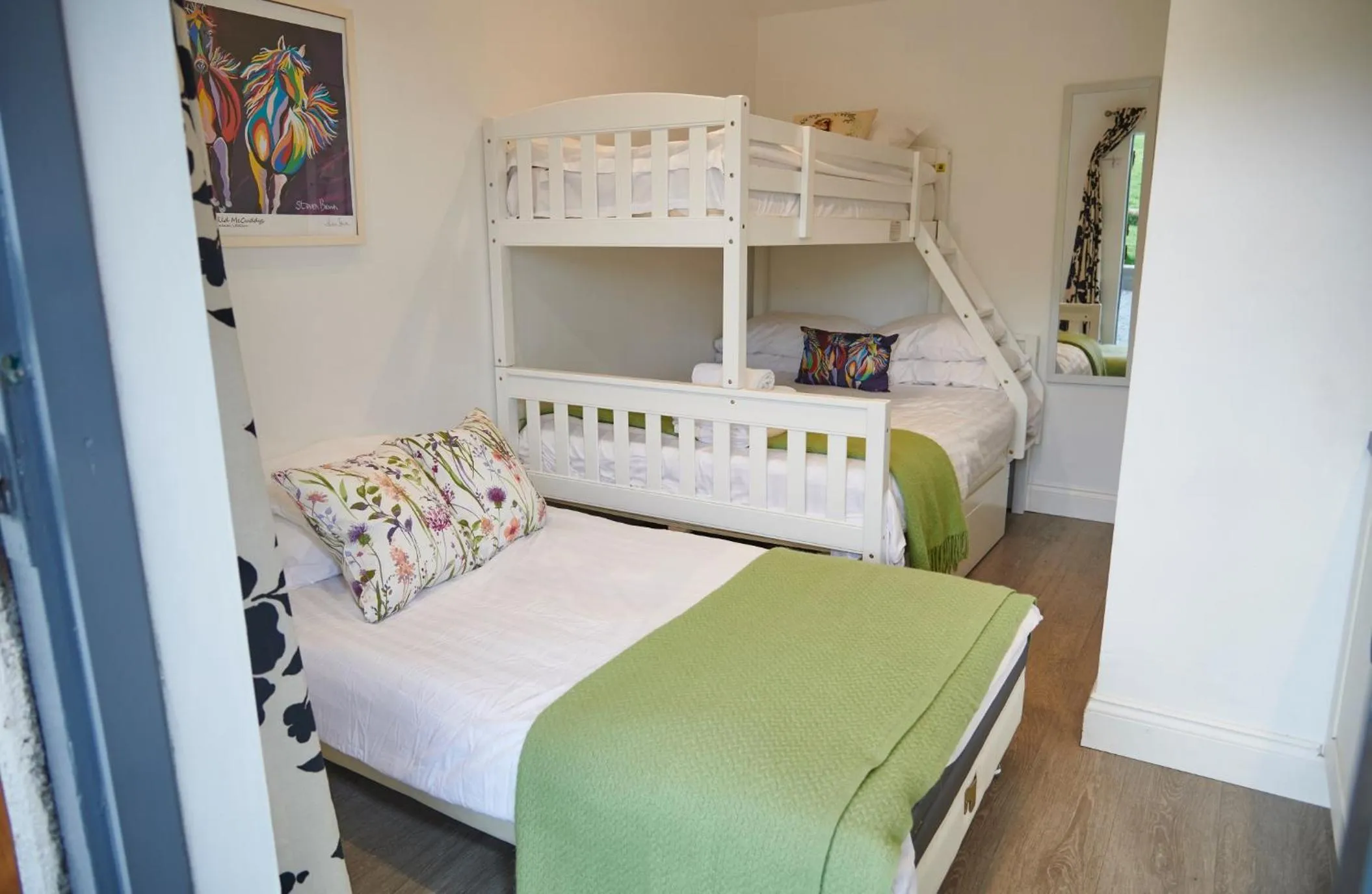 Bedroom, Bed in Newlands Farm Stables
