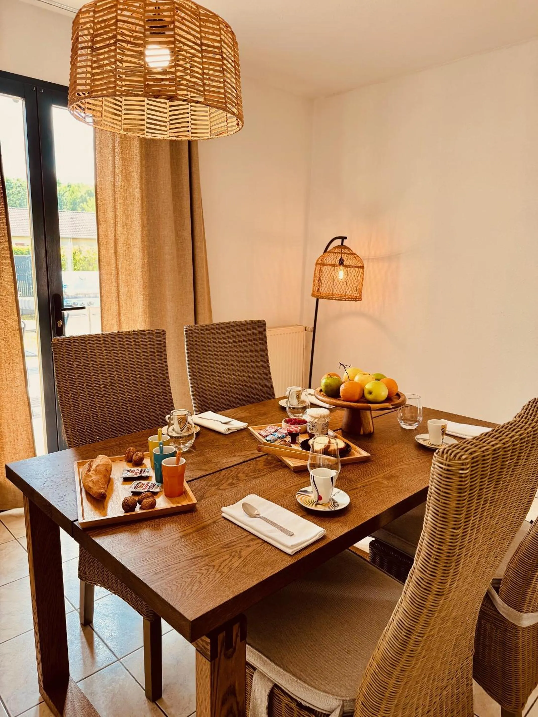 Dining area in Les Villas du Domaine de Suzel