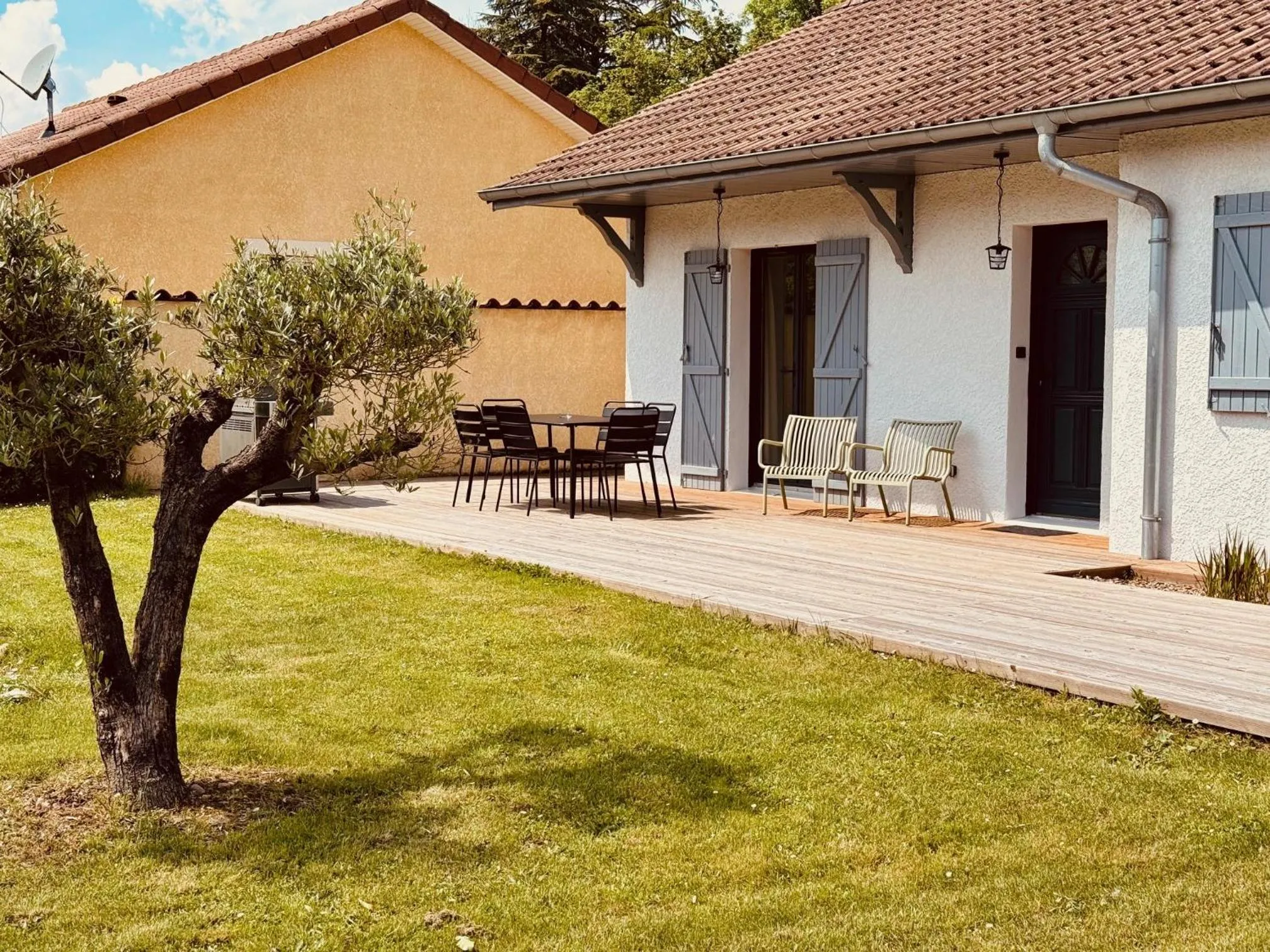 Patio in Les Villas du Domaine de Suzel