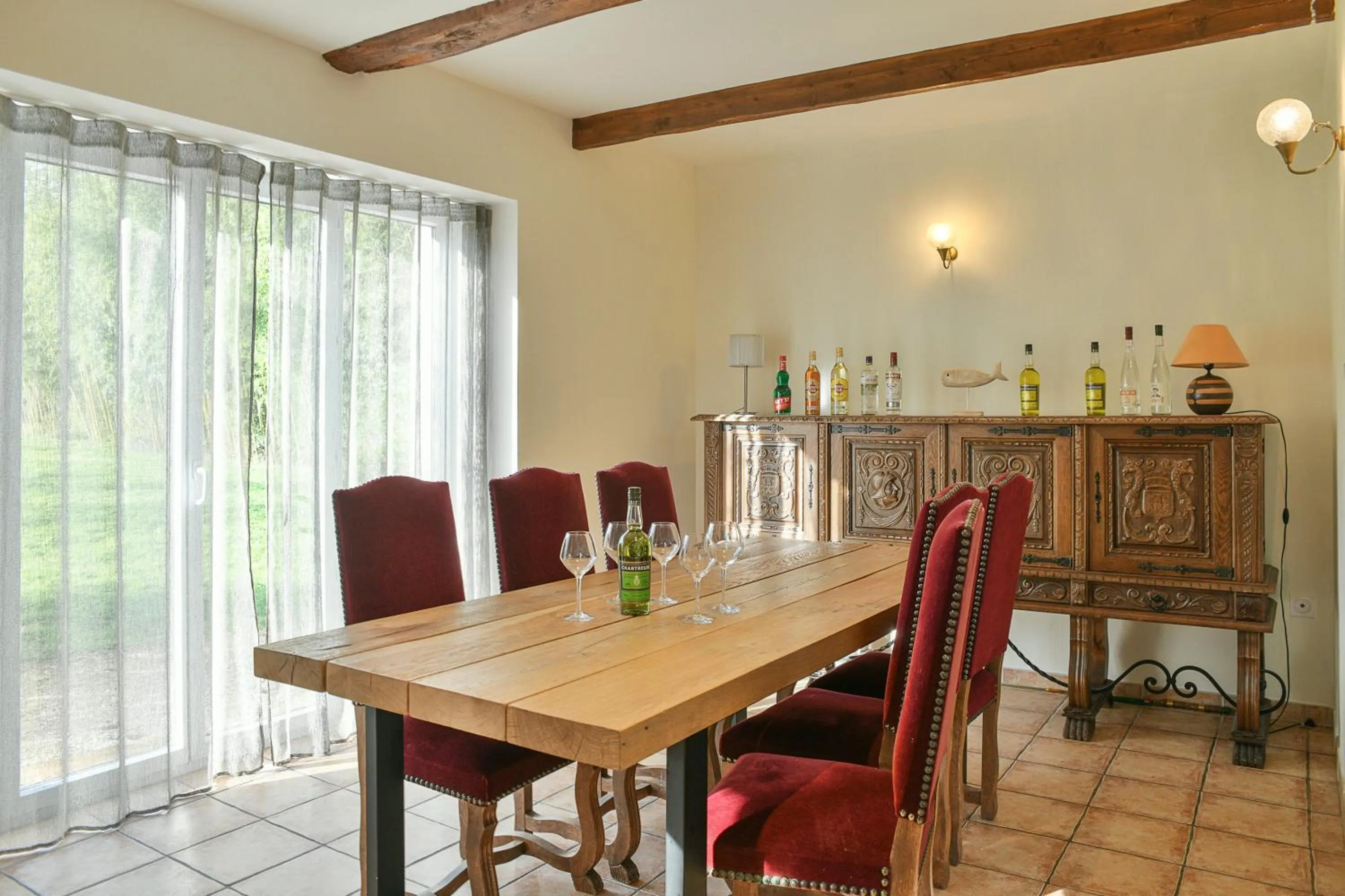Dining area in Les Villas du Domaine de Suzel