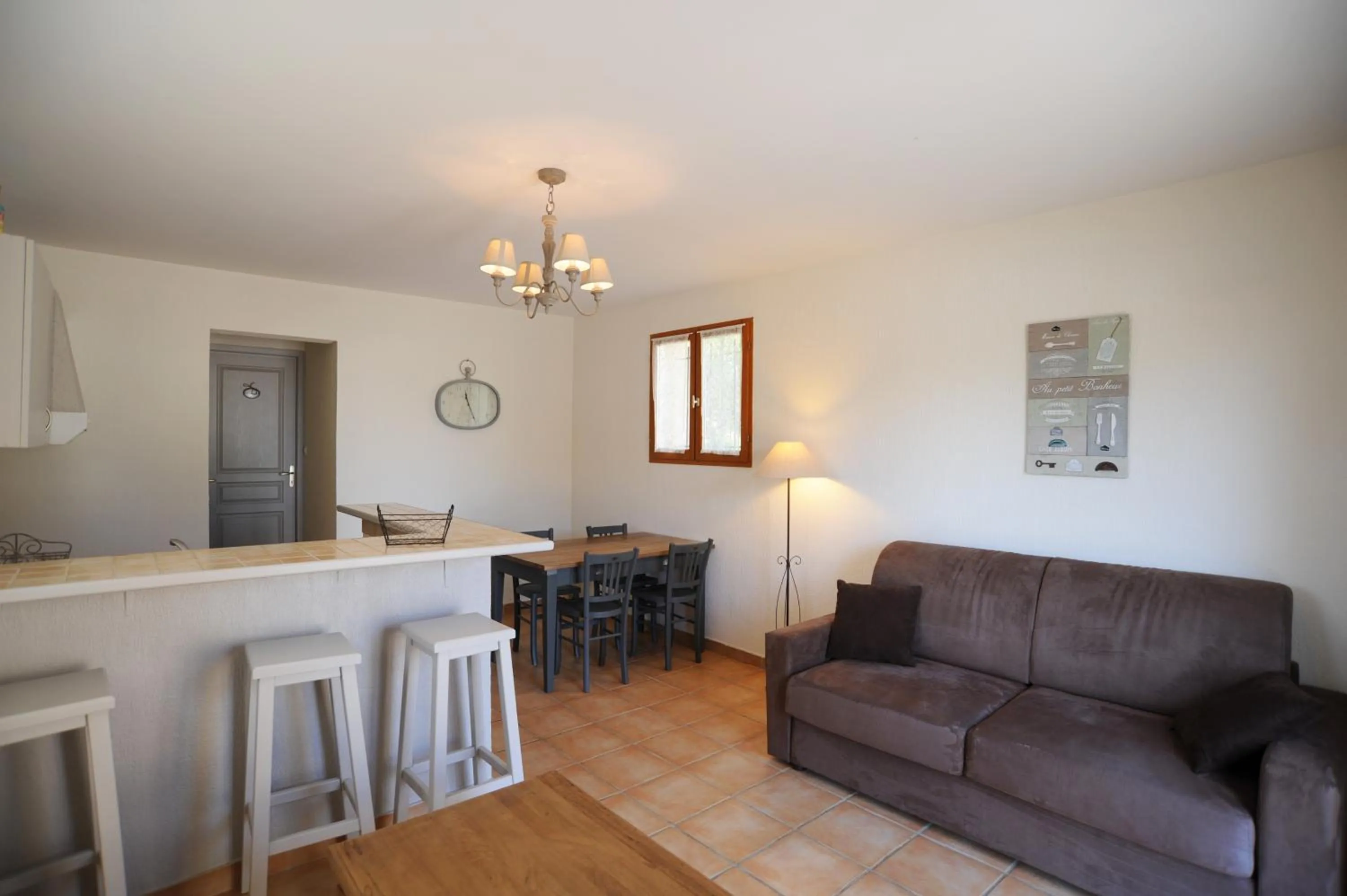 Kitchen or kitchenette in Les Villas du Domaine de Suzel