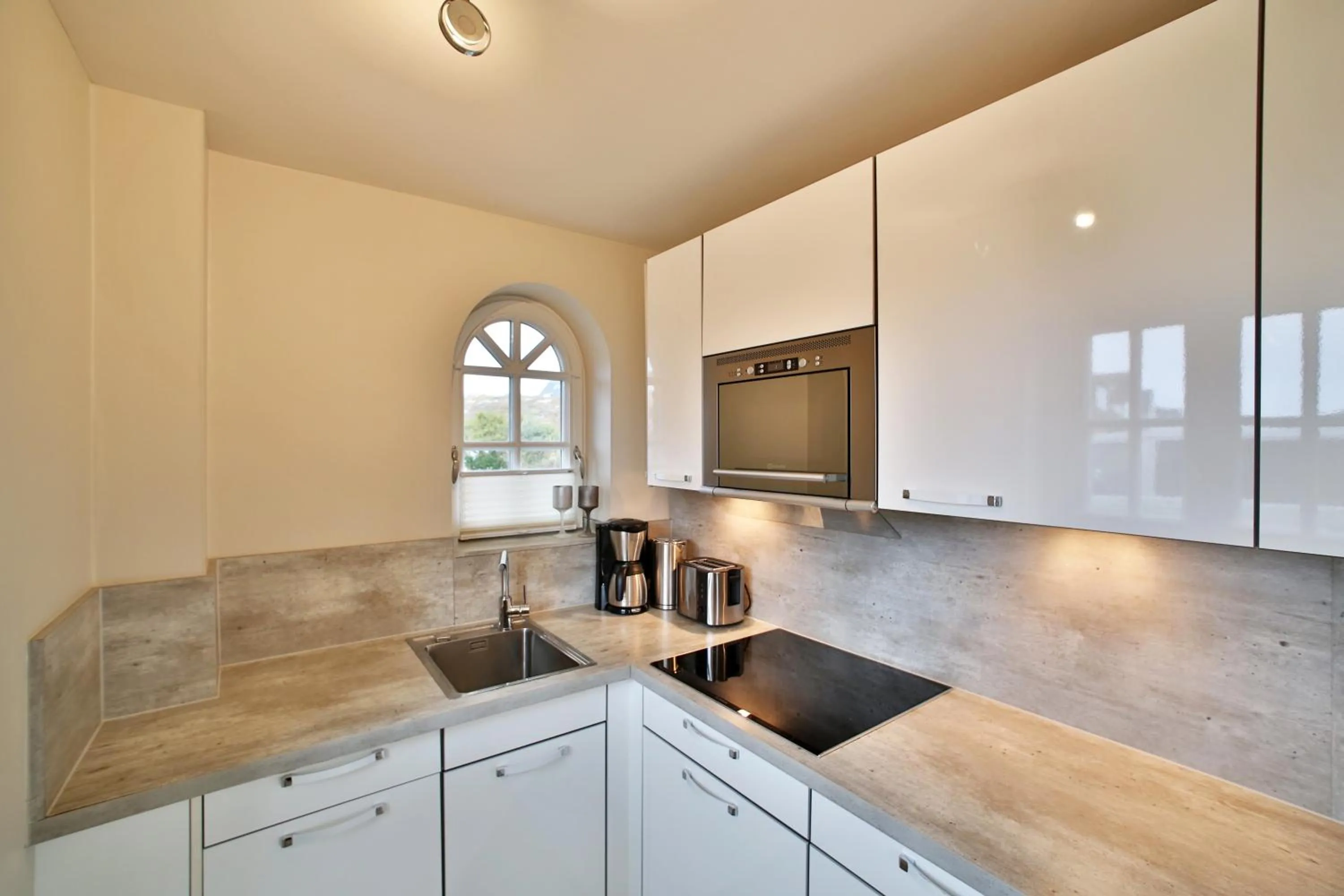 Coffee/tea facilities in Apartmenthaus Budersandstraße 53