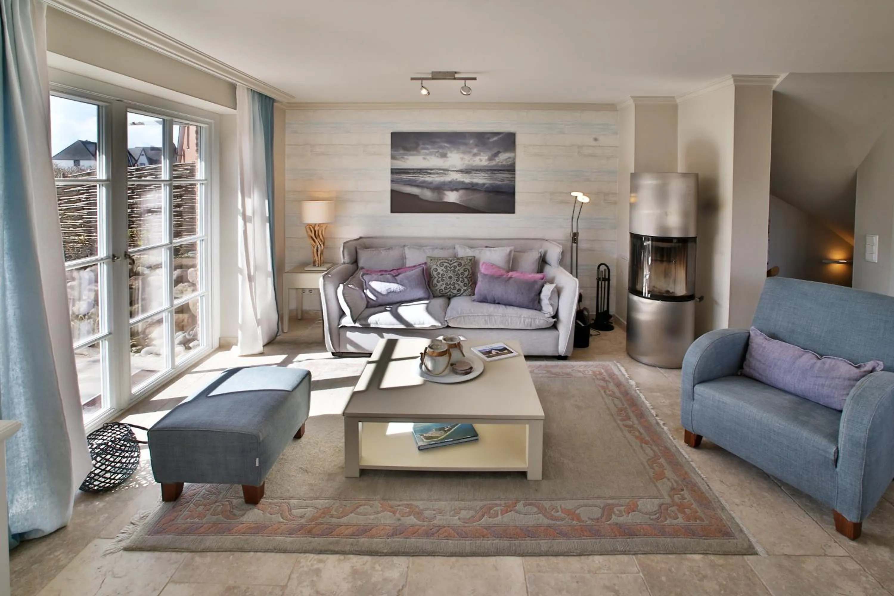 Living room in Apartmenthaus Budersandstraße 53