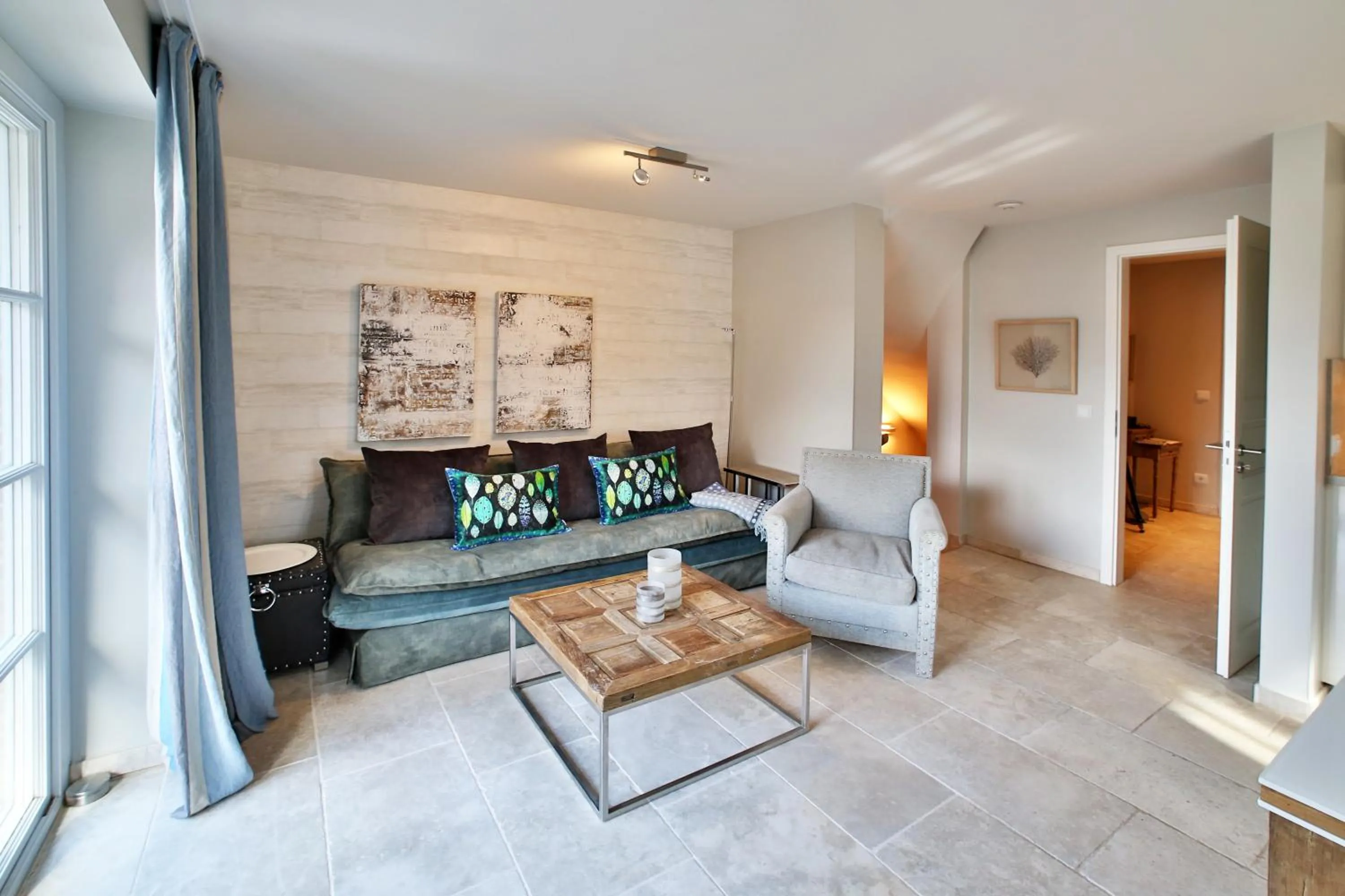 Living room in Apartmenthaus Budersandstraße 53