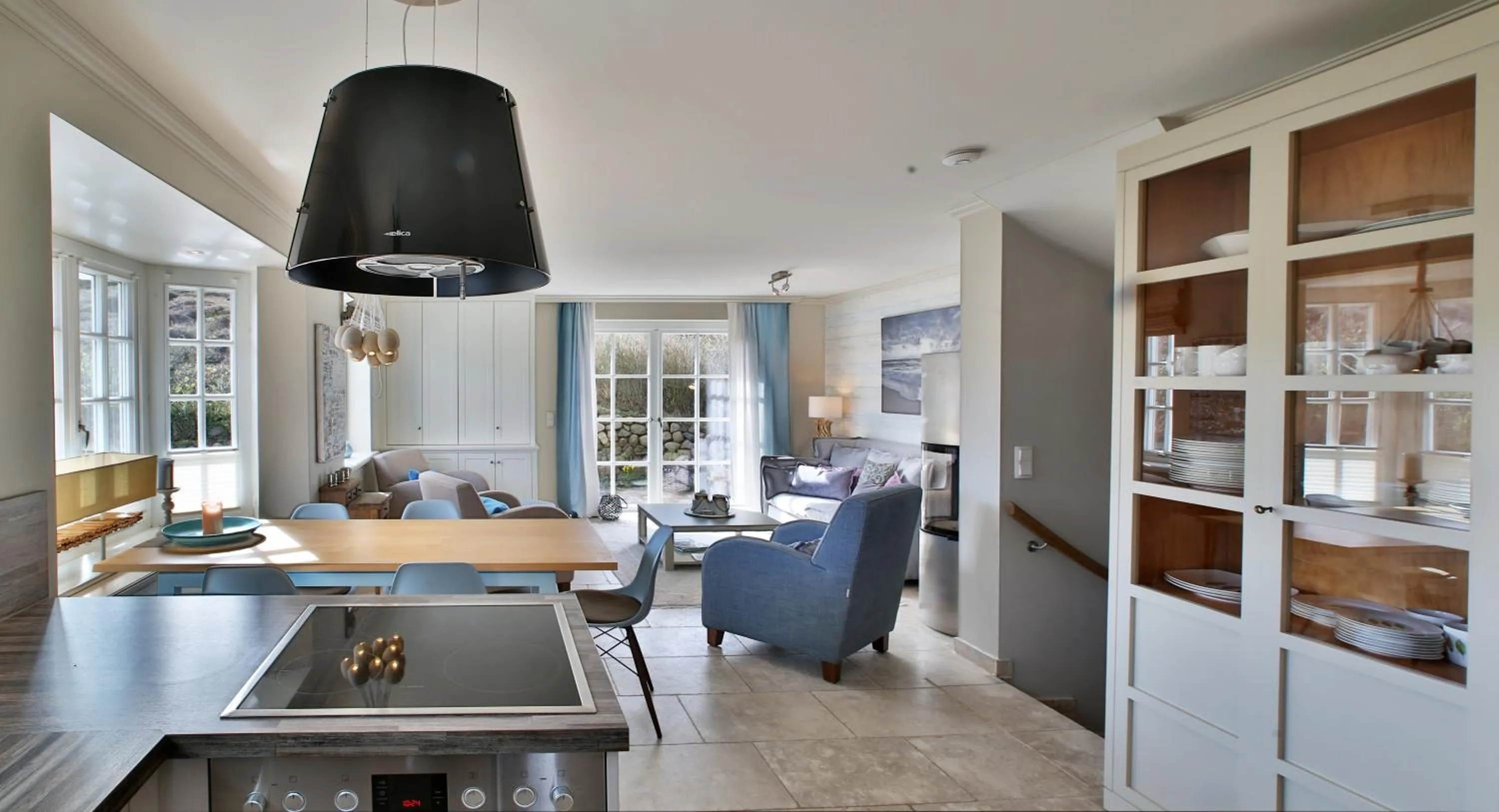 Kitchen or kitchenette in Apartmenthaus Budersandstraße 53