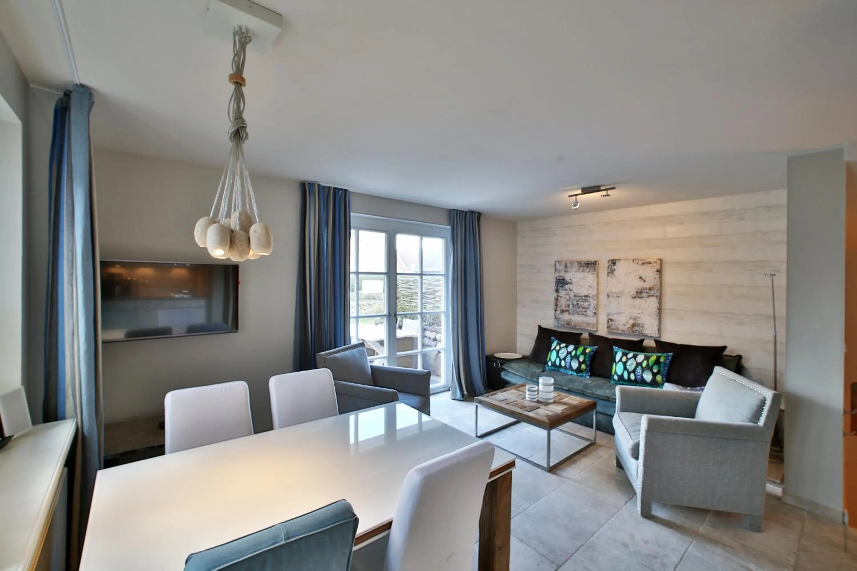 Living room in Apartmenthaus Budersandstraße 53