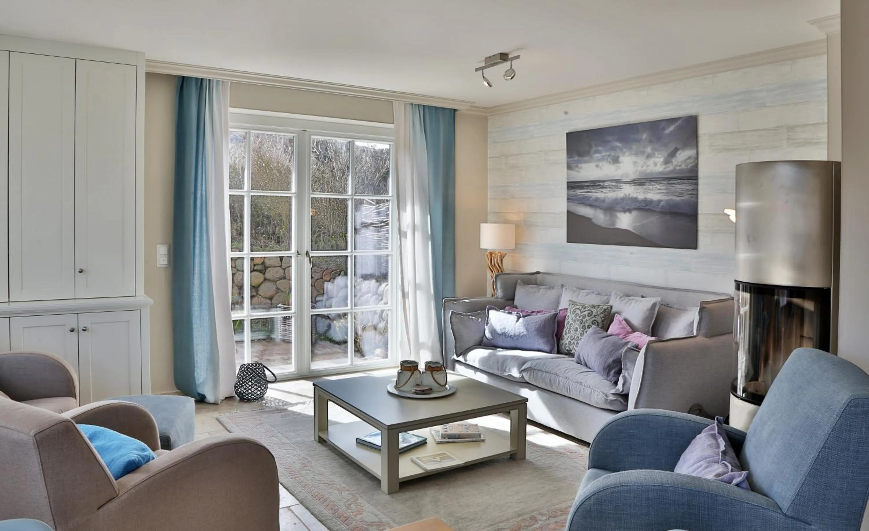 Living room in Apartmenthaus Budersandstraße 53