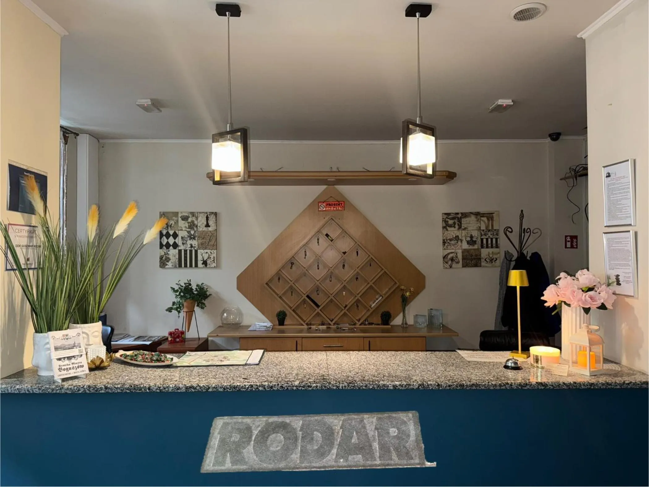 Lobby or reception in Rodar