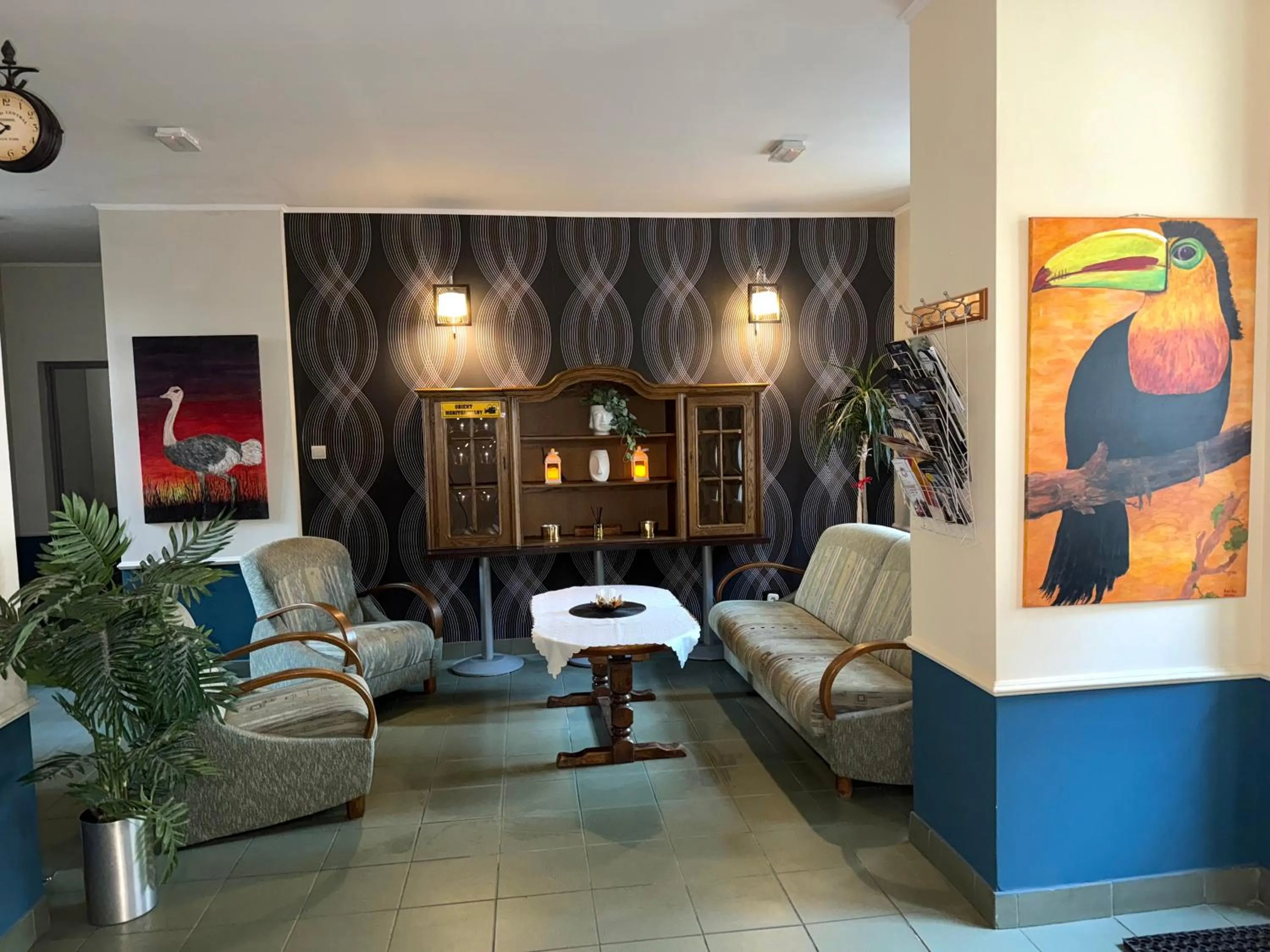 Lobby or reception in Rodar