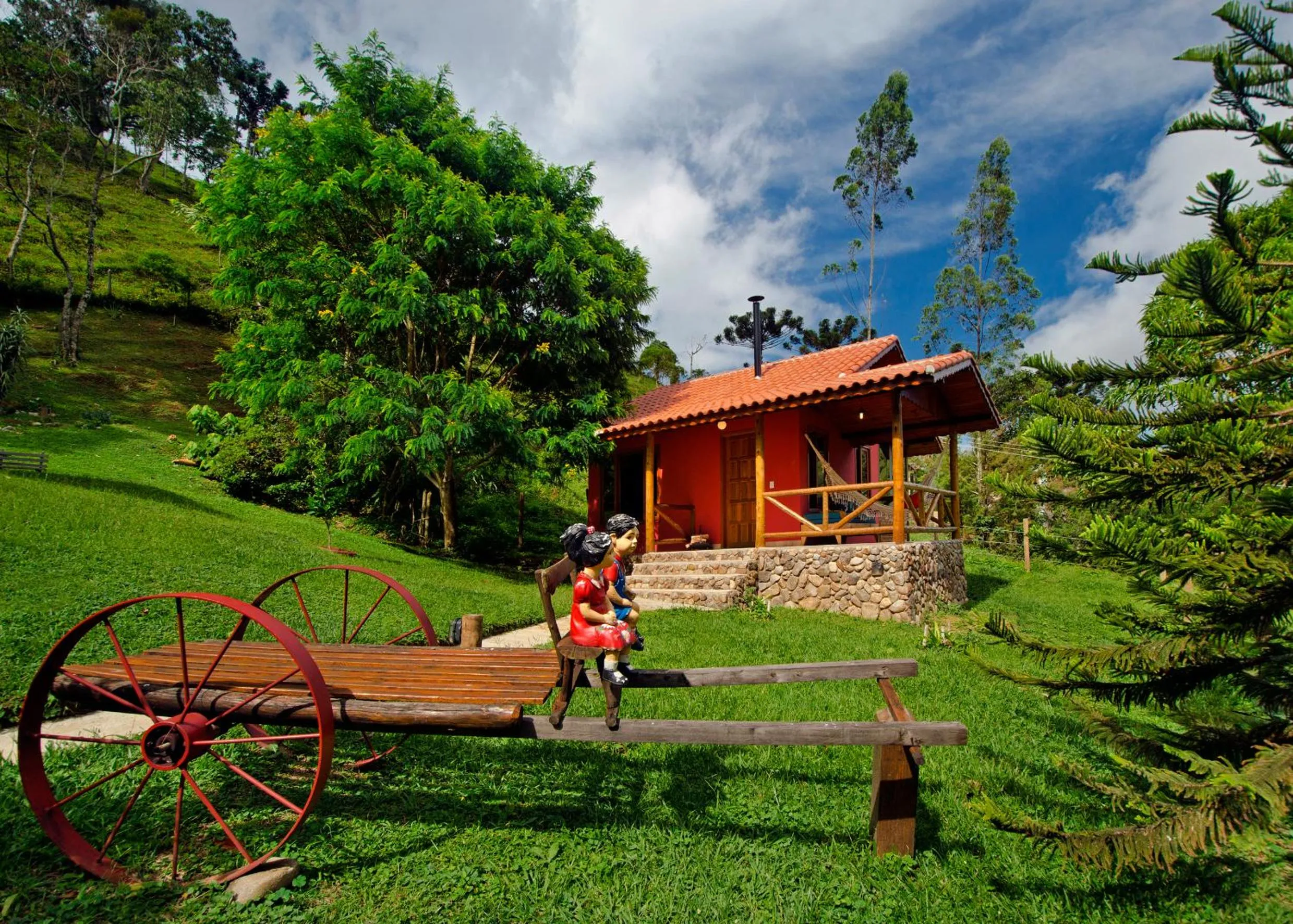 Property building in Pousada da Gruta