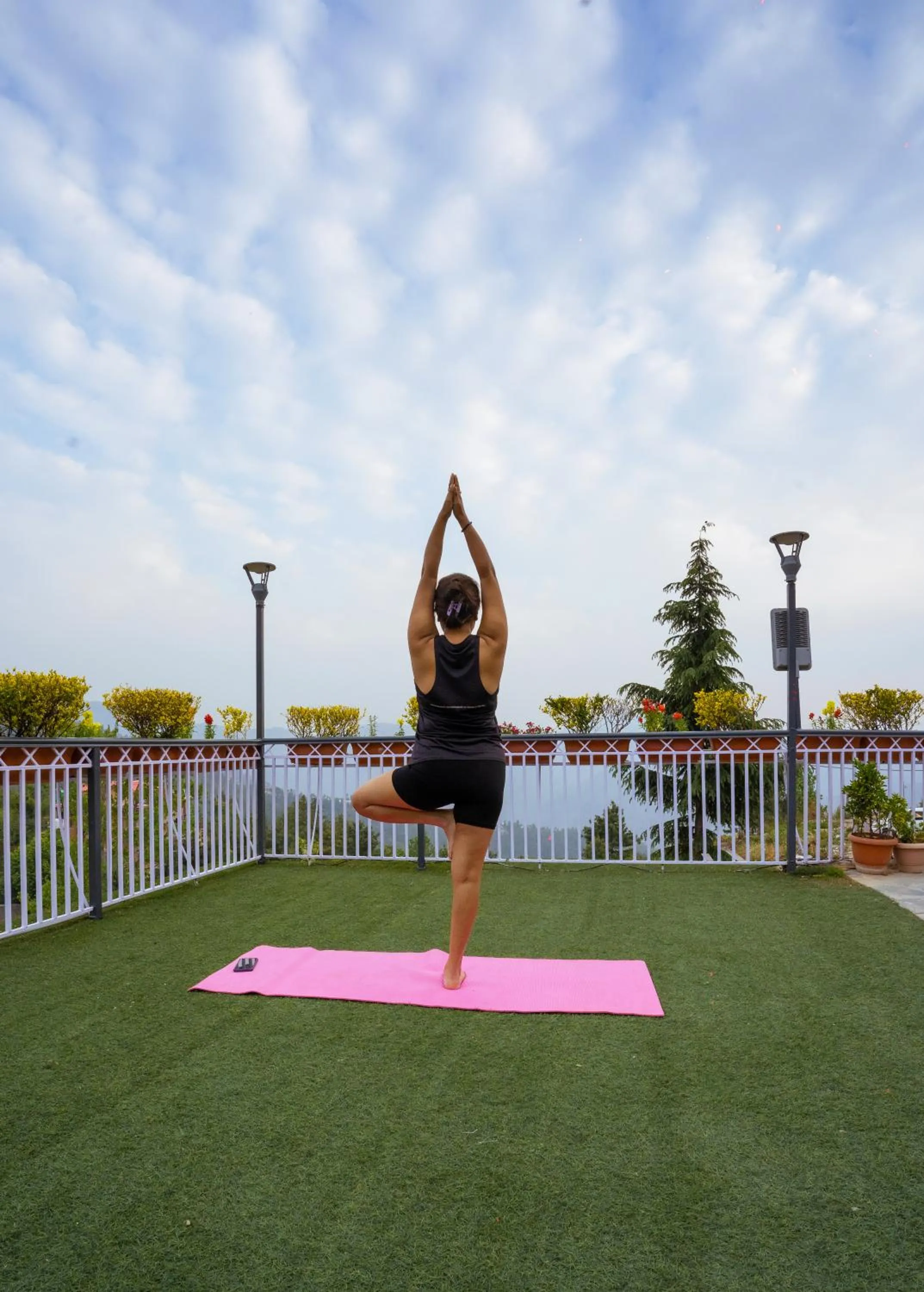 Garden in Marigold Sarovar Portico Shimla