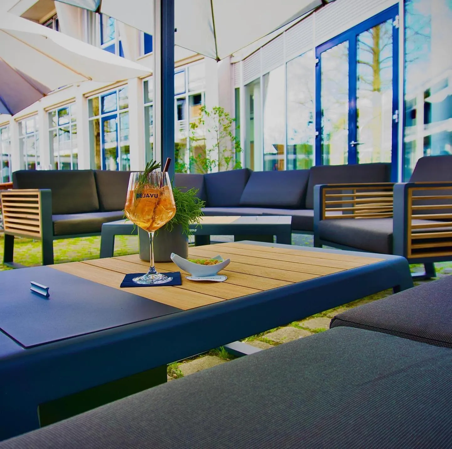 Patio in GenoHotel Forsbach