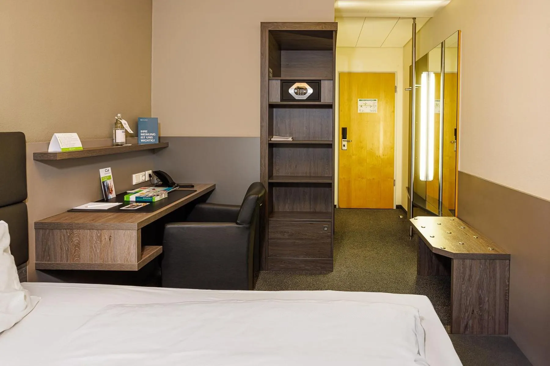 Photo of the whole room, Bed in GenoHotel Forsbach