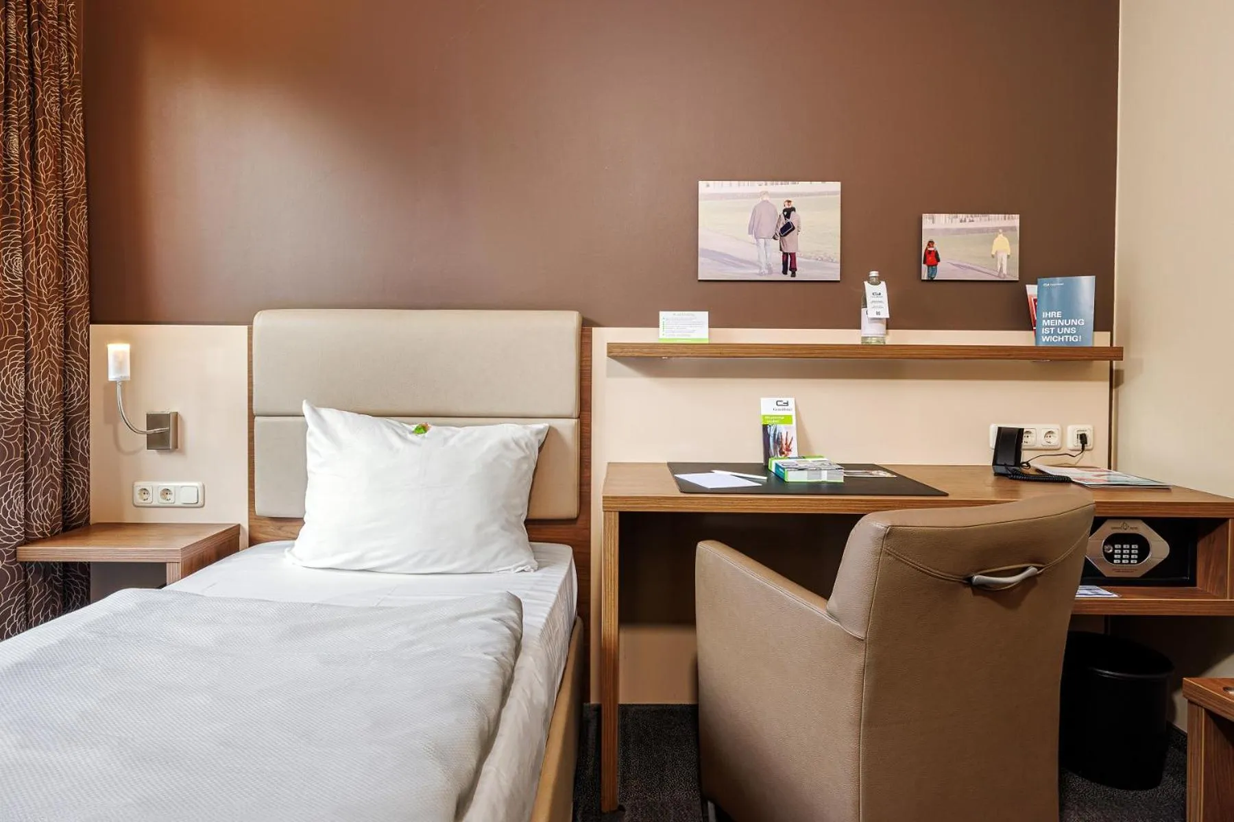 Photo of the whole room, Bed in GenoHotel Forsbach