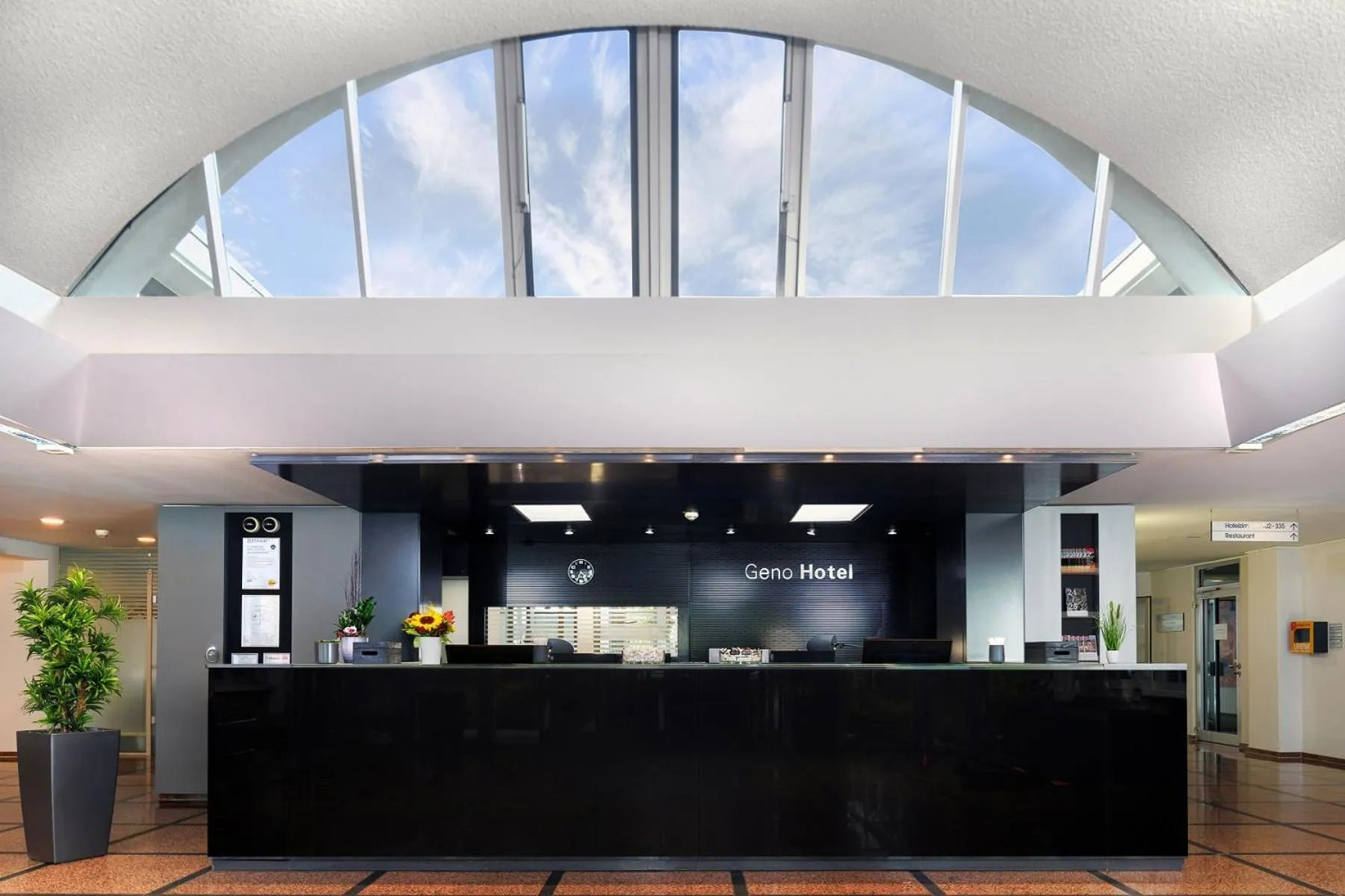 Lobby or reception in GenoHotel Forsbach