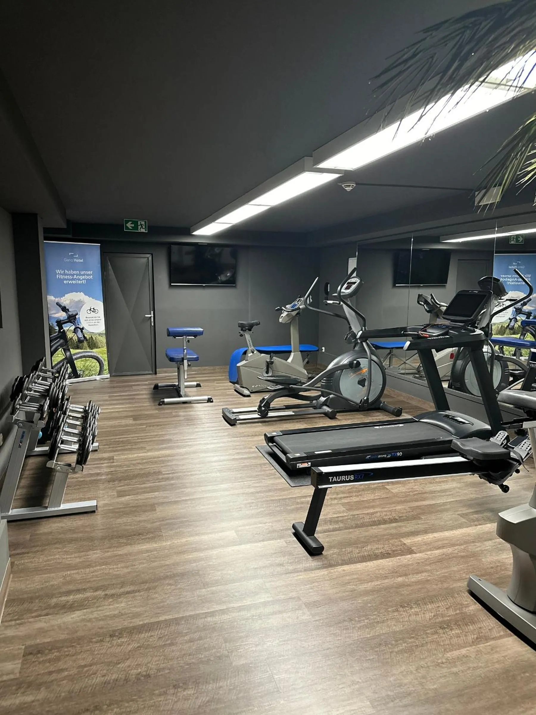 Fitness centre/facilities in GenoHotel Forsbach