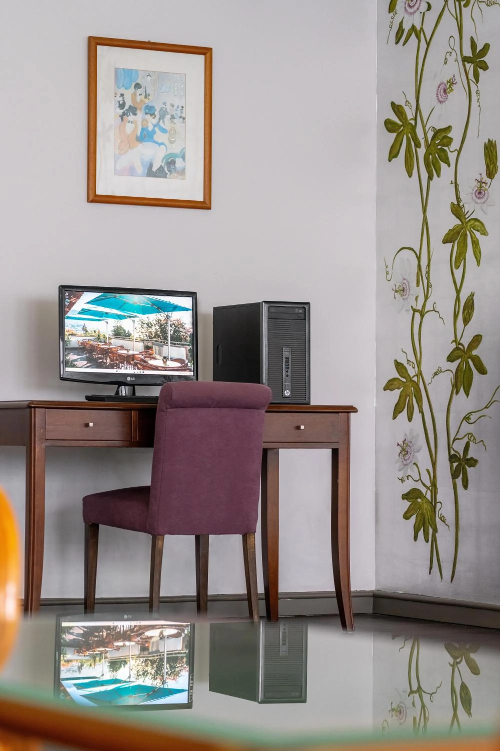 Lobby or reception in Hotel Madeira