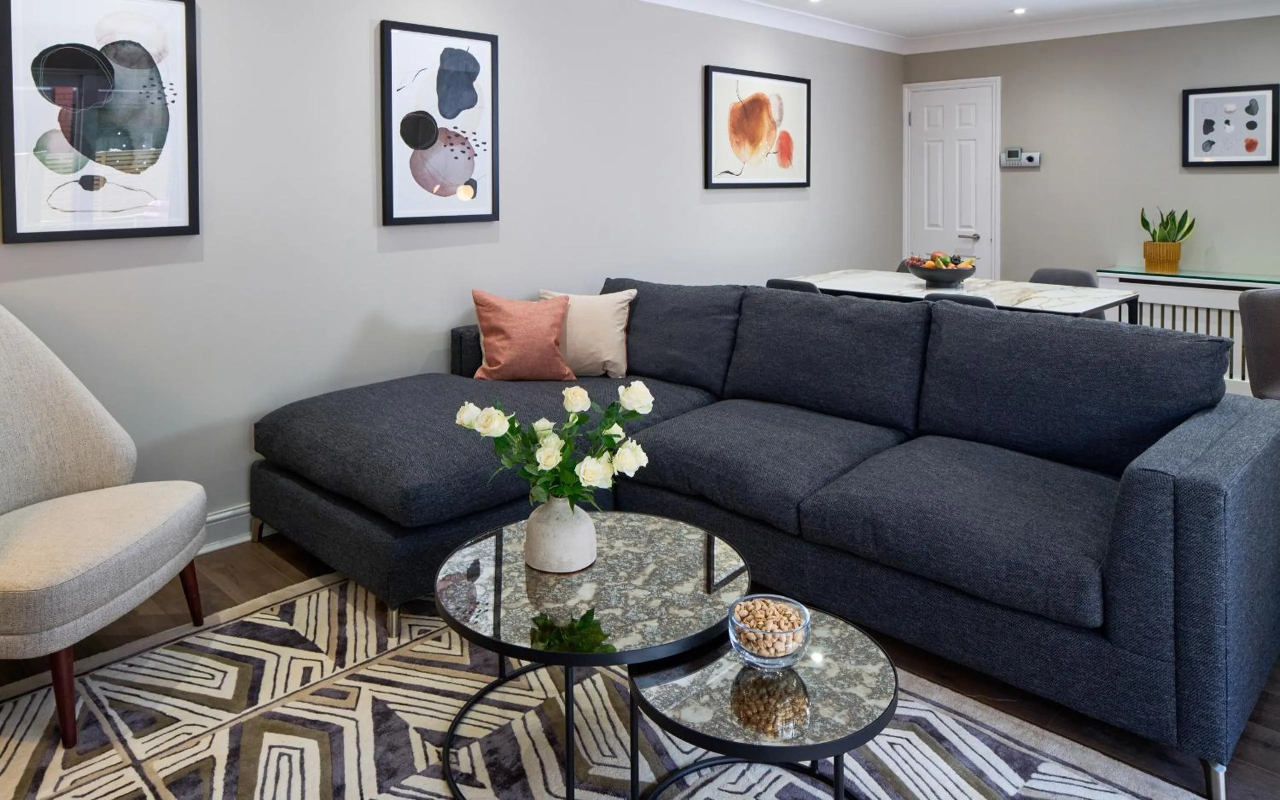 Living room in Cheval Knightsbridge