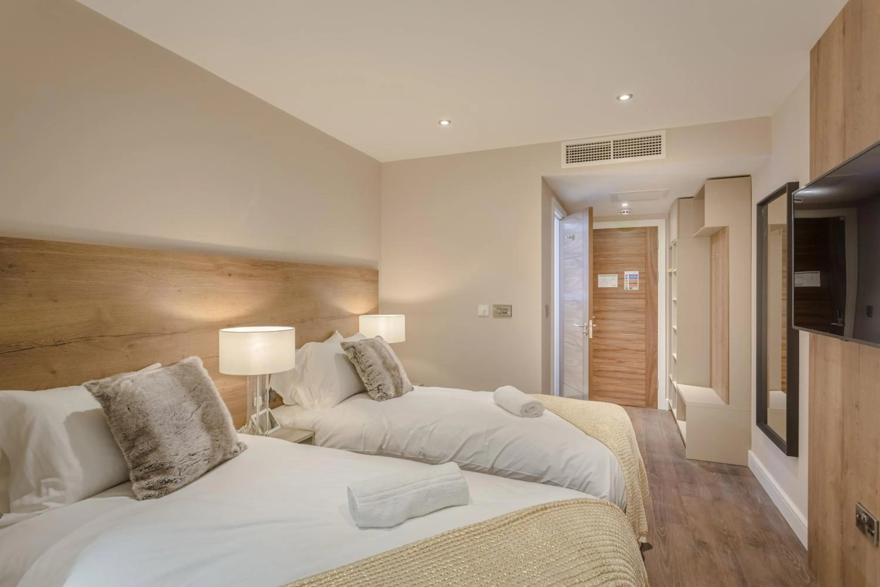 Bed in Dwell City Living