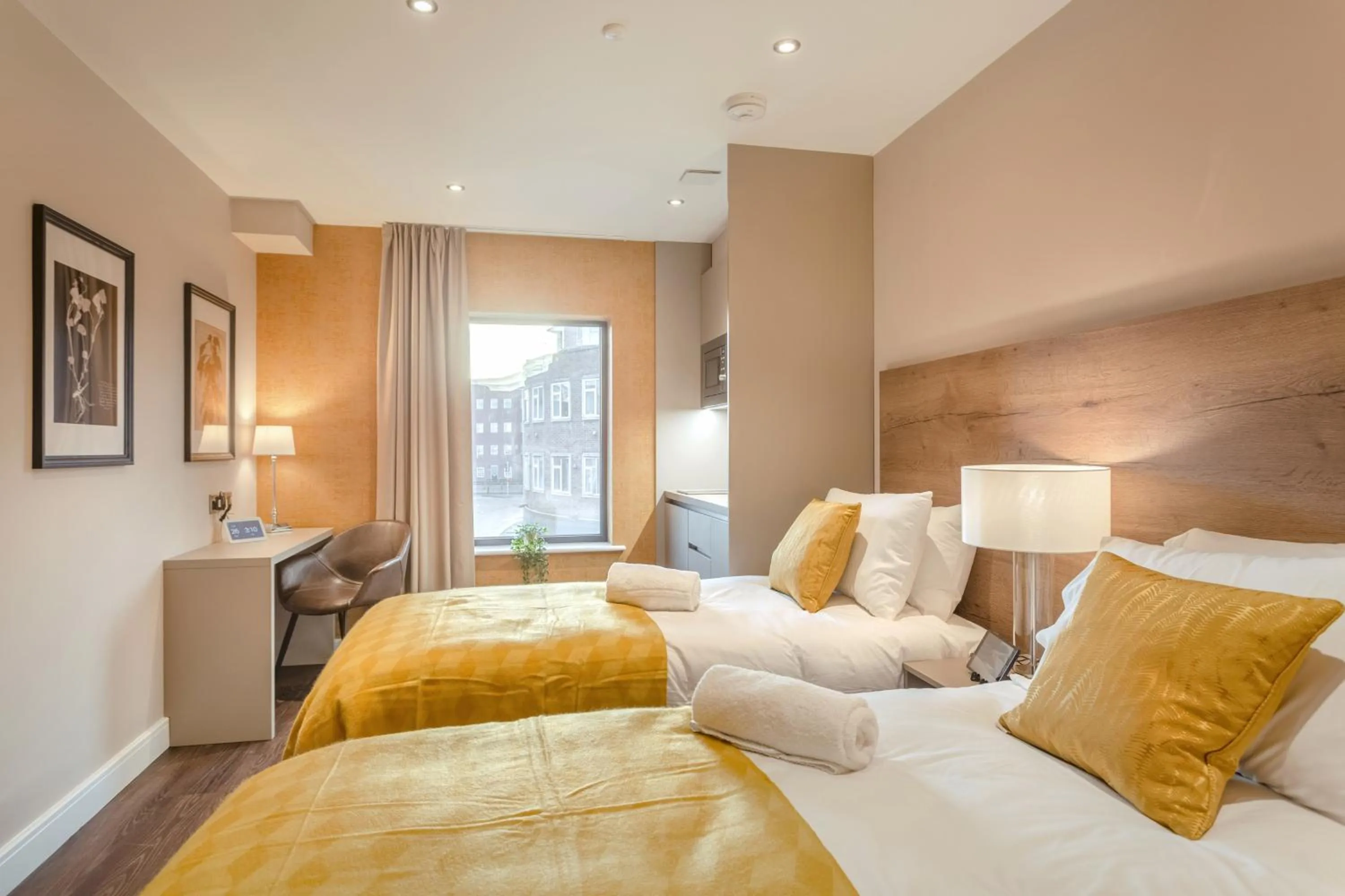 Bed in Dwell City Living