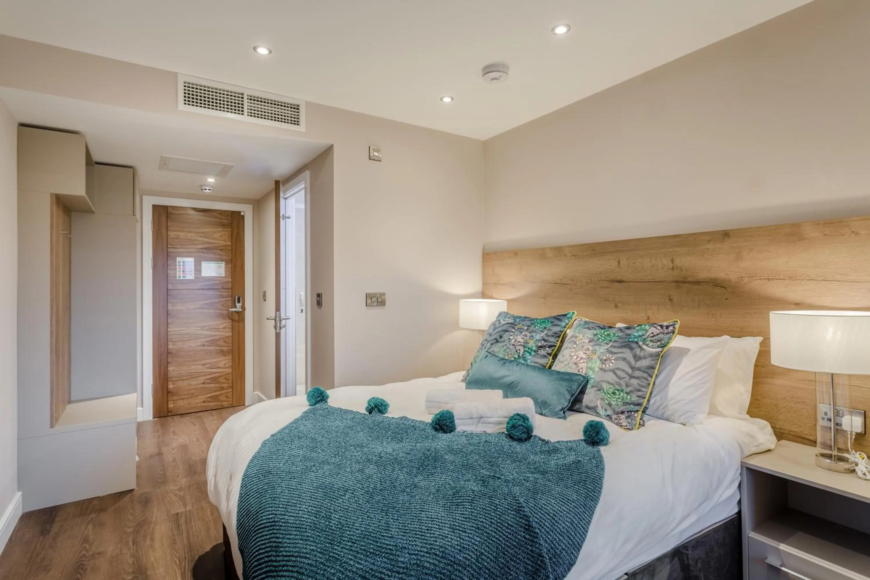 Bed in Dwell City Living