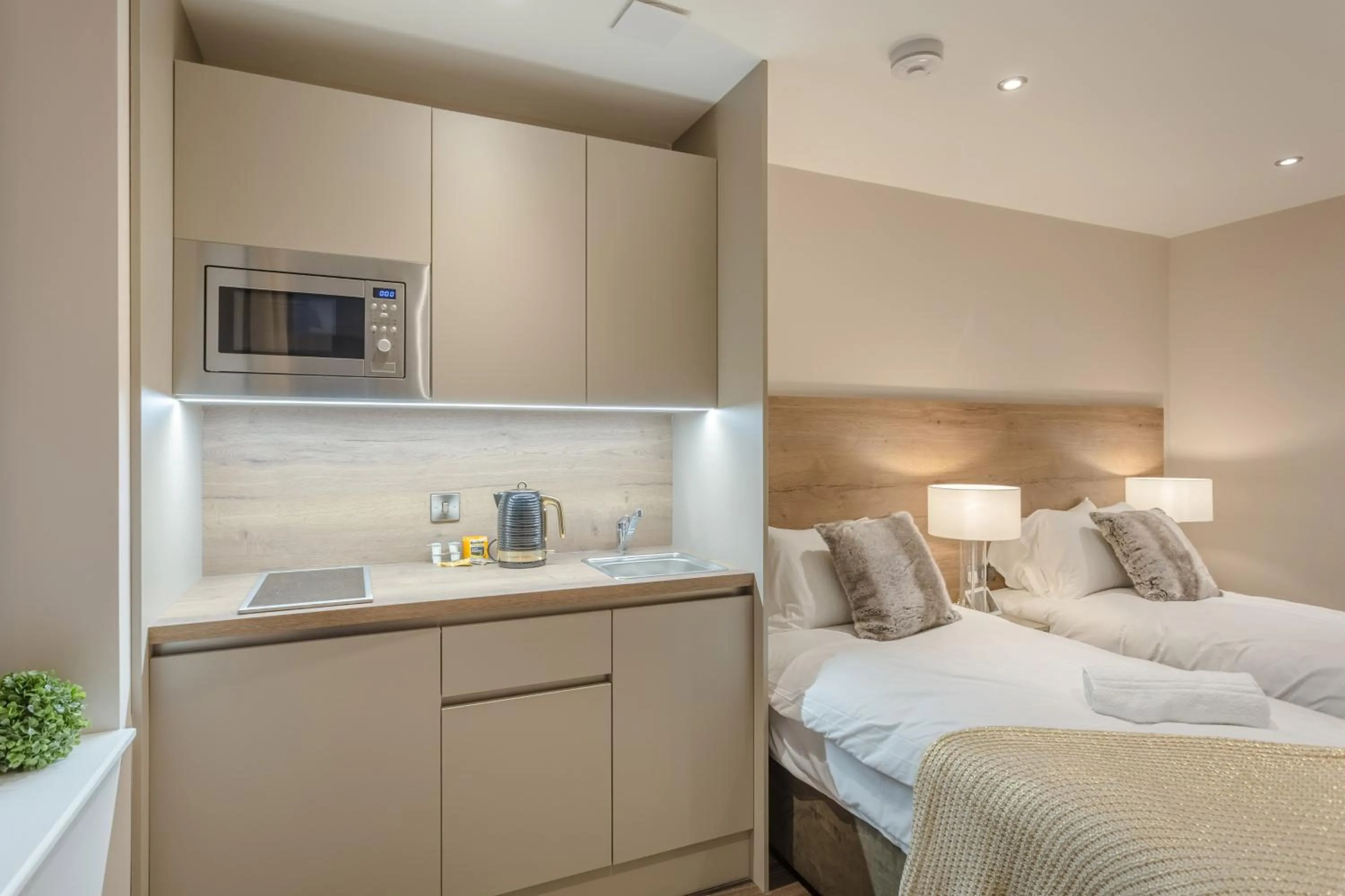 Bed in Dwell City Living