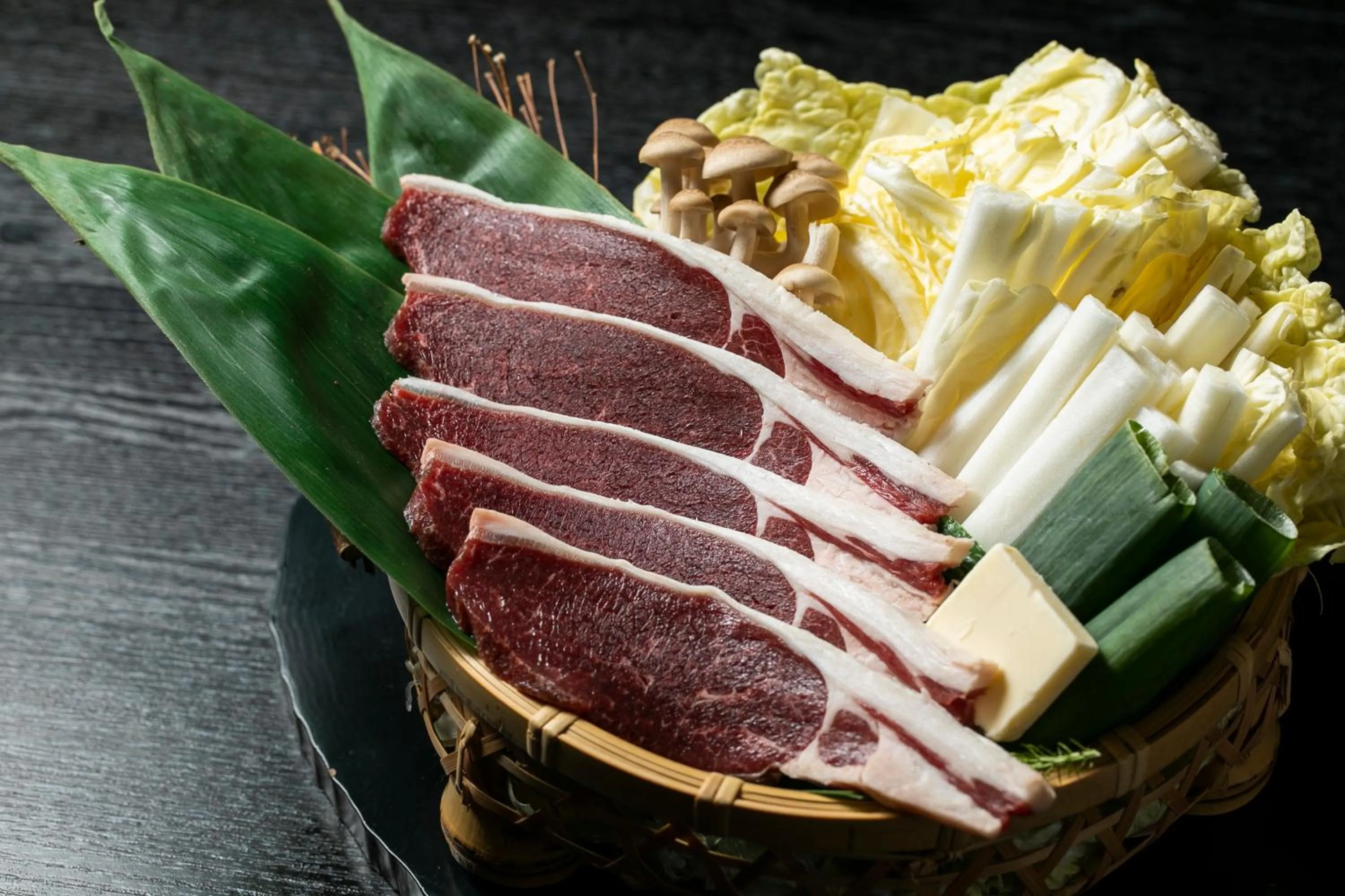 Food close-up in Hacho no Yu