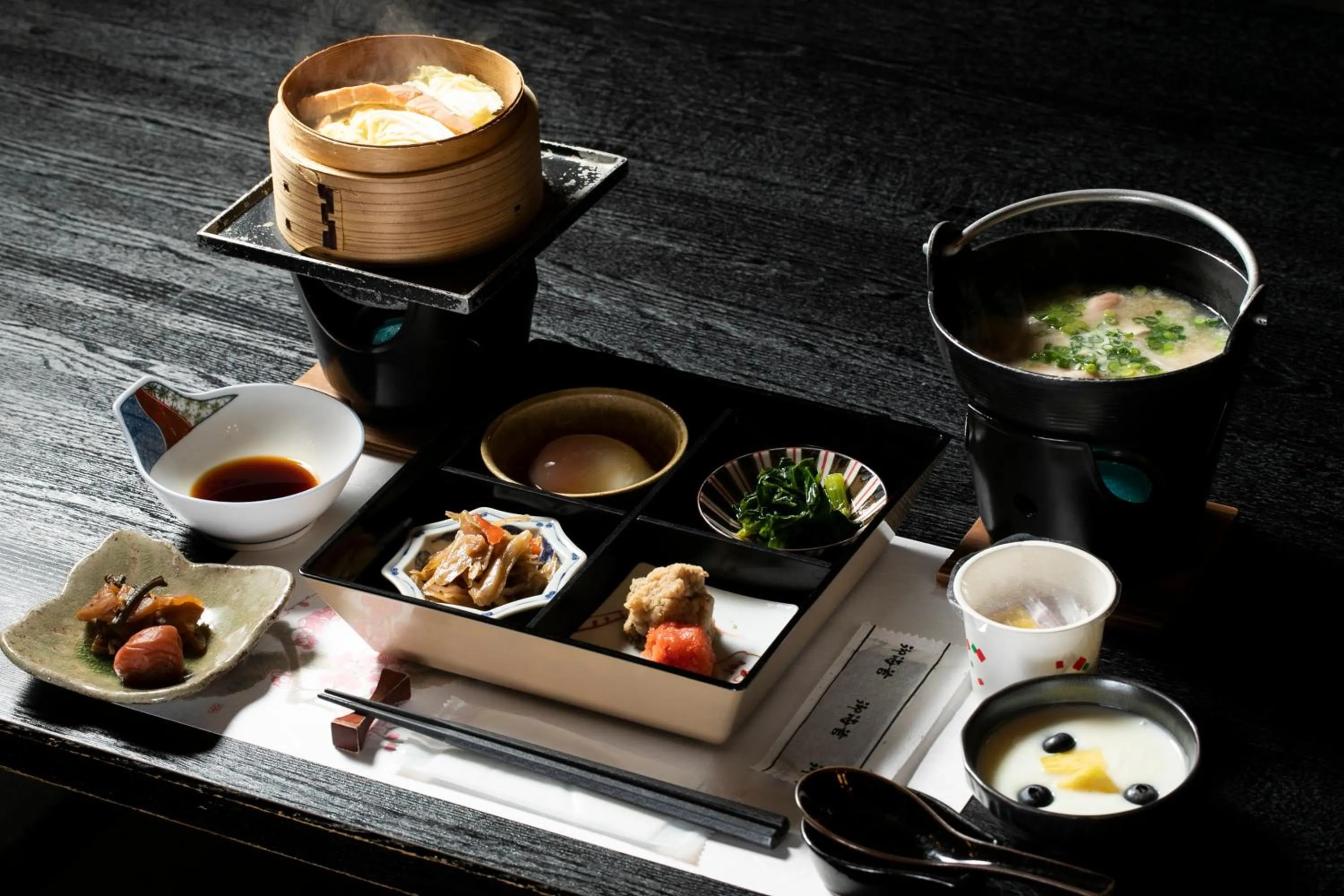 Breakfast in Hacho no Yu