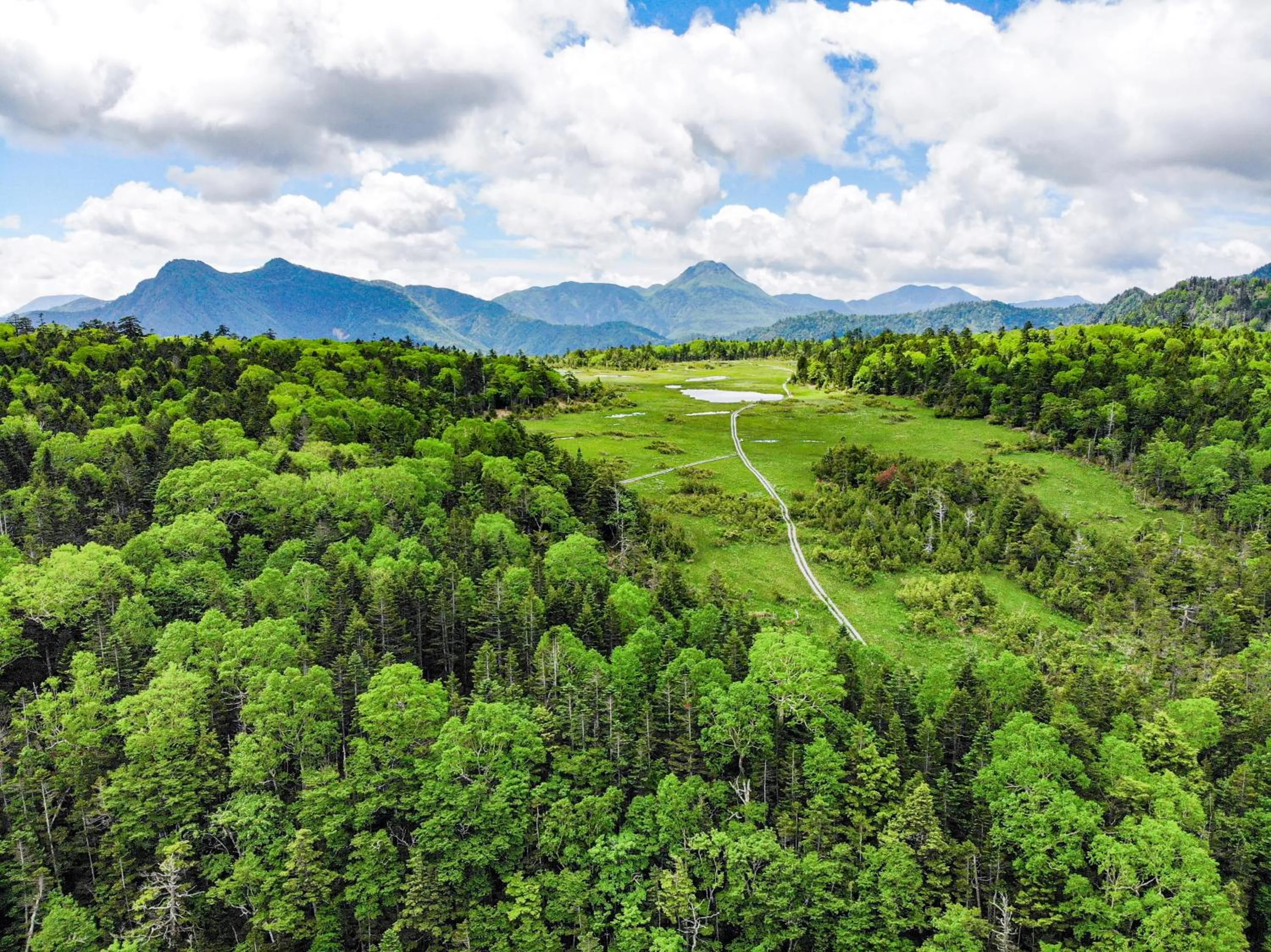 Natural landscape in Hacho no Yu