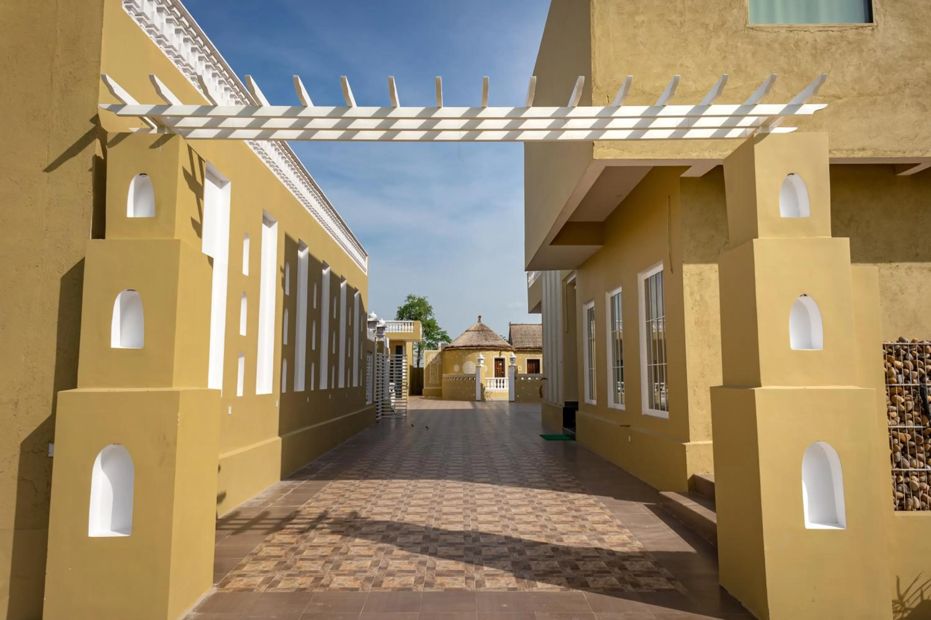 Facade/entrance in Riddhi Siddhi Resorts