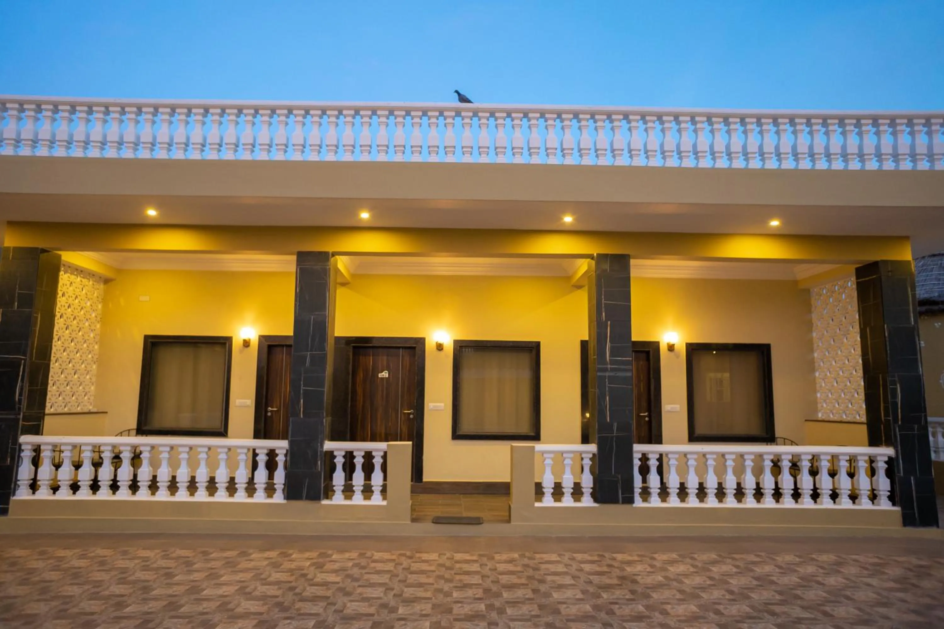 Balcony/Terrace in Riddhi Siddhi Resorts