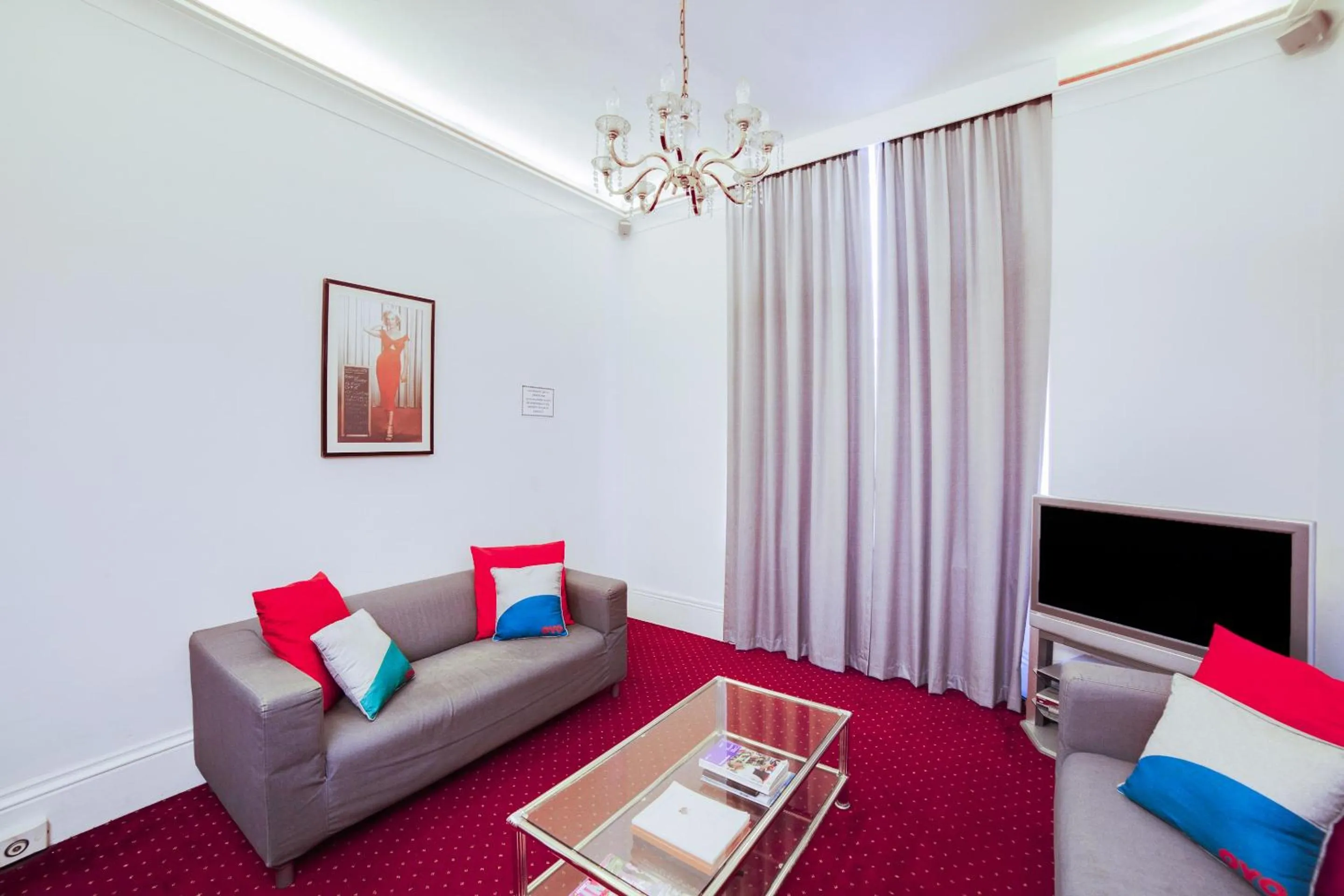 Seating area in St George's Hotel