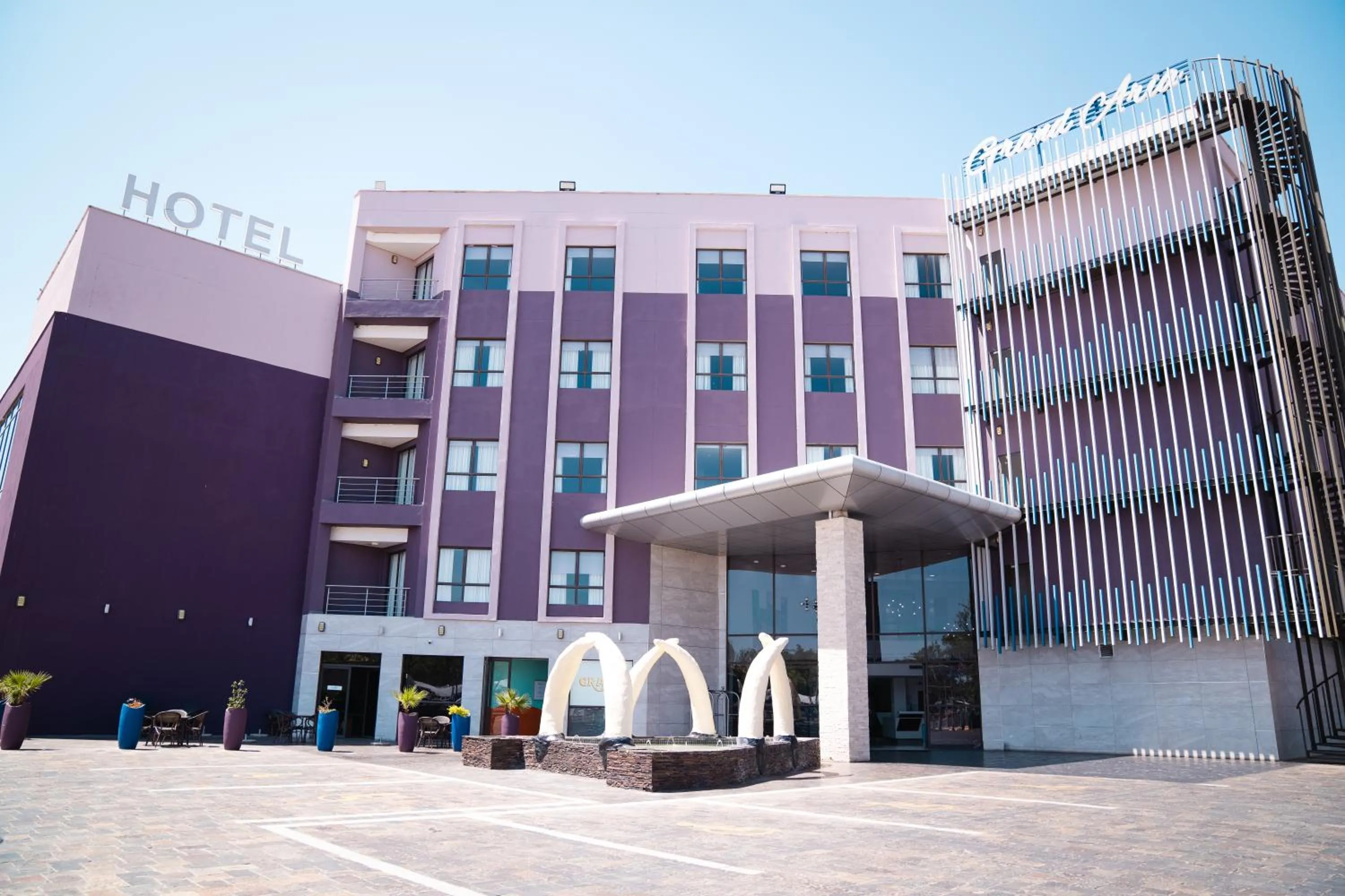 Property building in The Grand Aria Hotel and Conference Centre