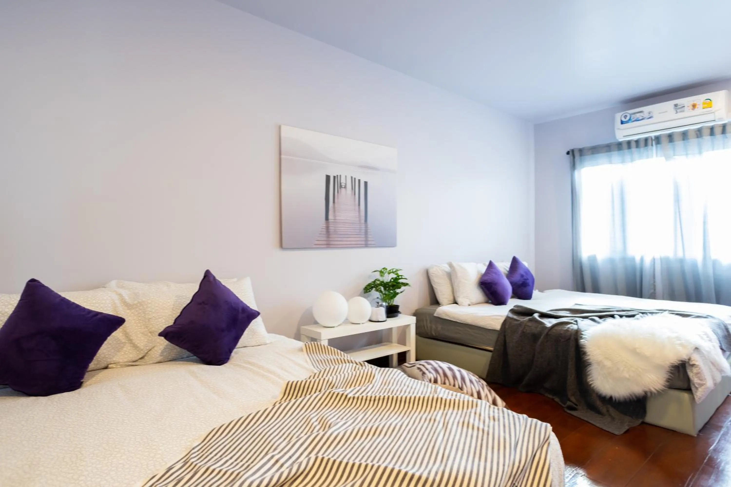 Bed in Mini-ME Home, A Cozy Entire House in Old City