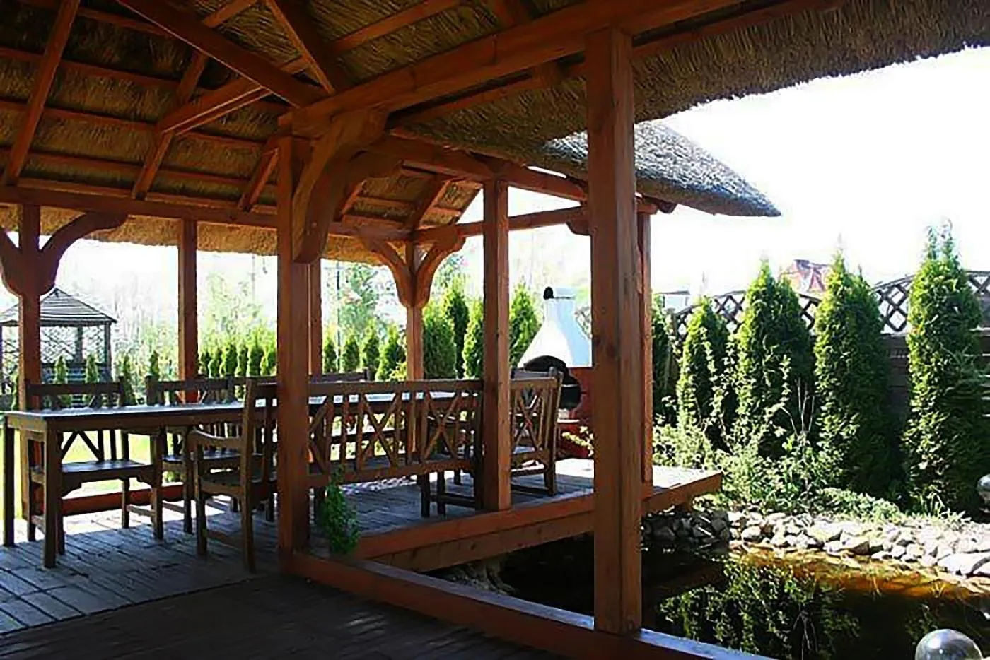 BBQ facilities in Willa Karolinka