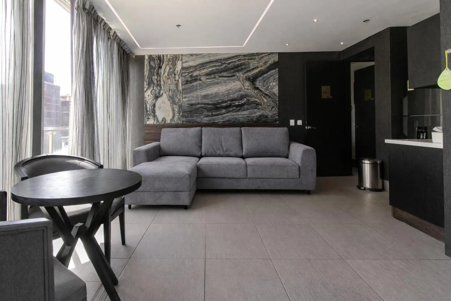 Living room in Haven, A Design Hotel