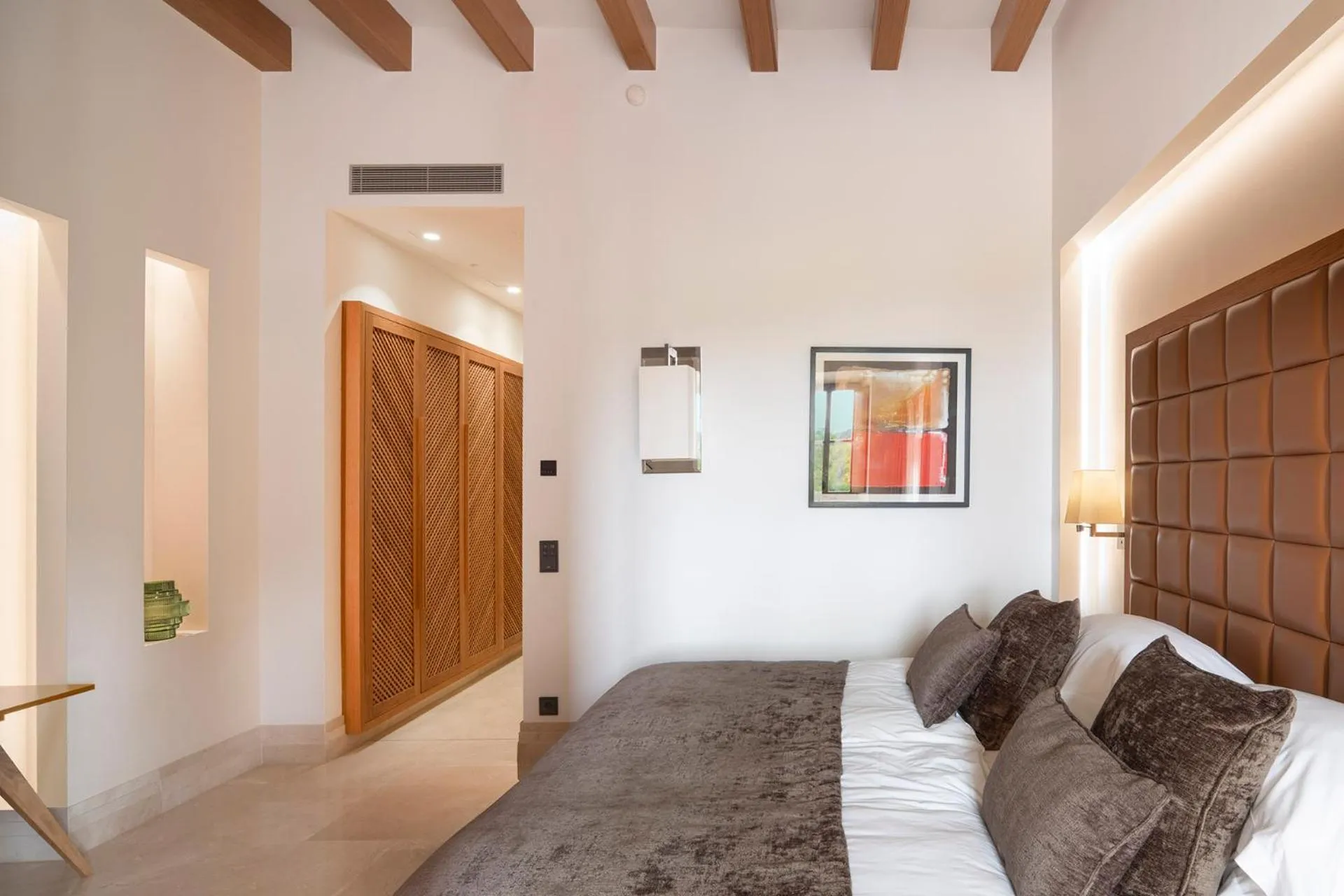 Bed in Castell Son Claret - The Leading Hotels of the World